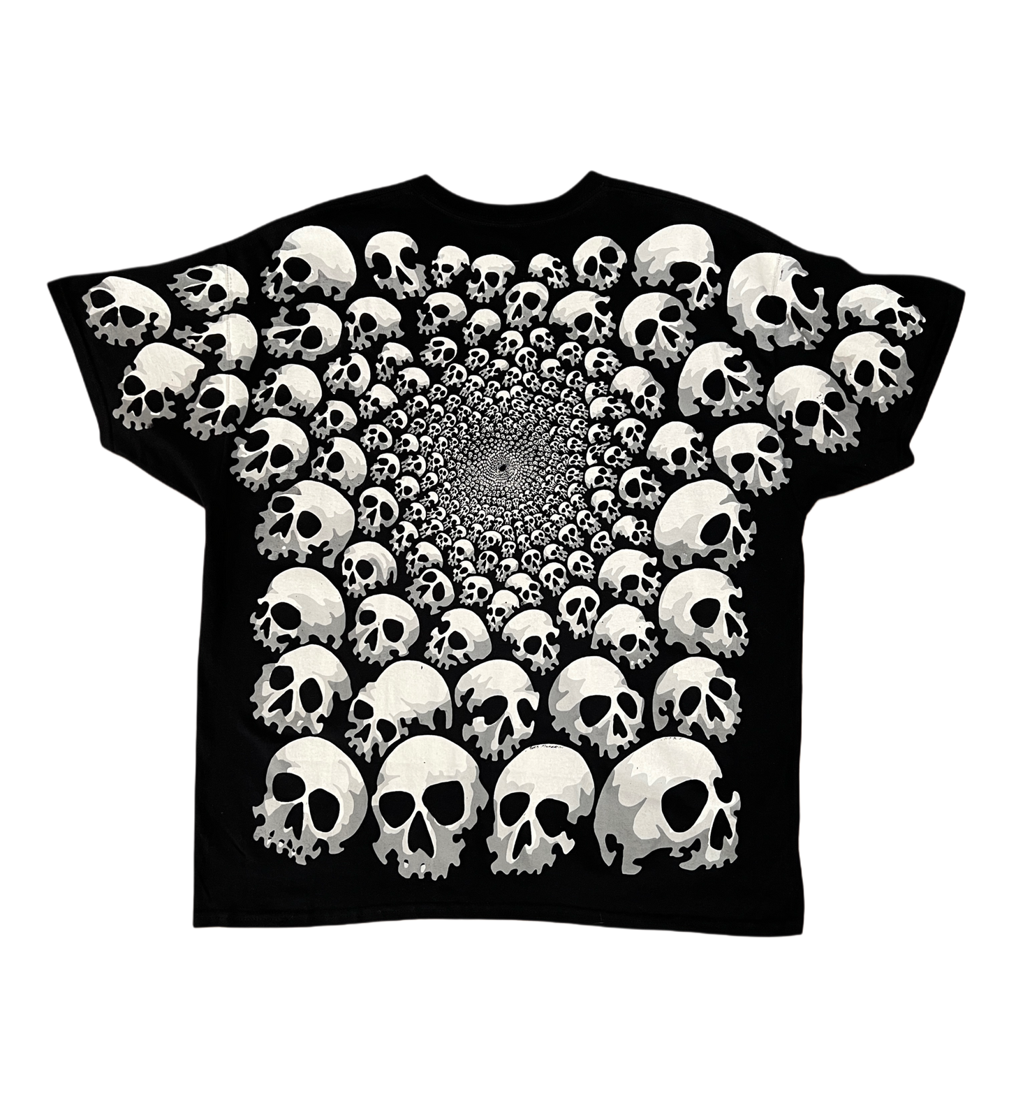 Skulls Everywhere Black Tee