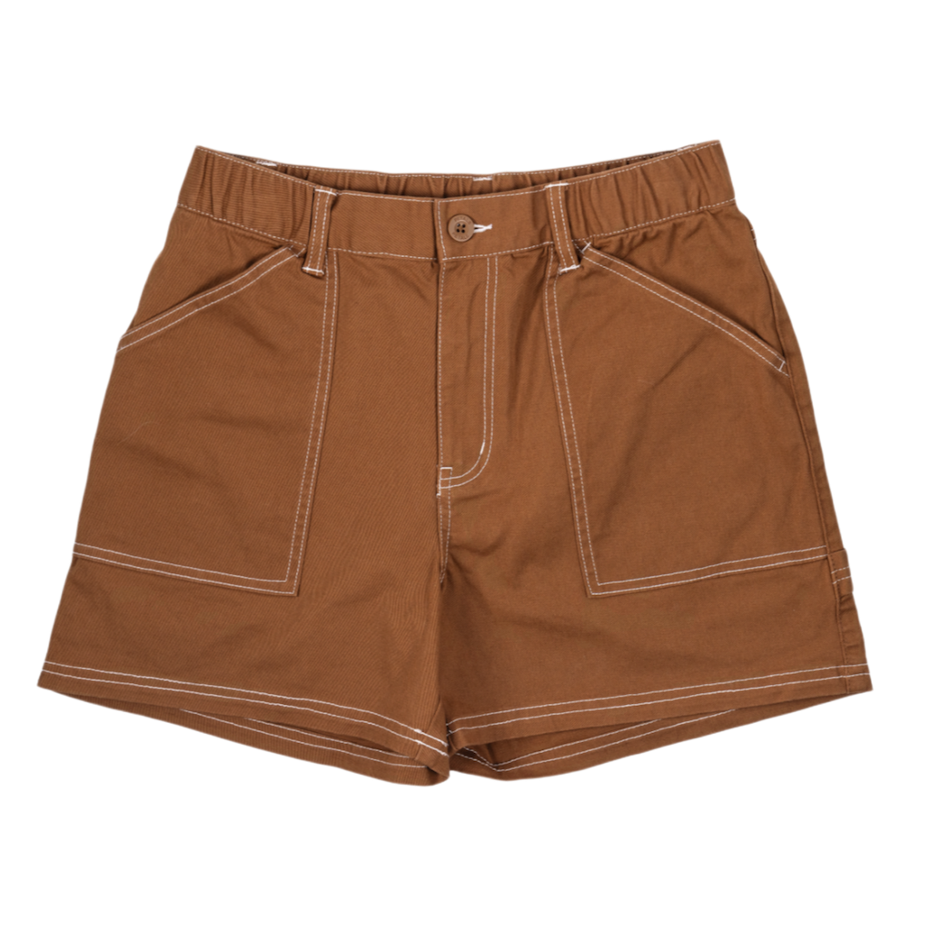 Construct Painter Brown Shorts