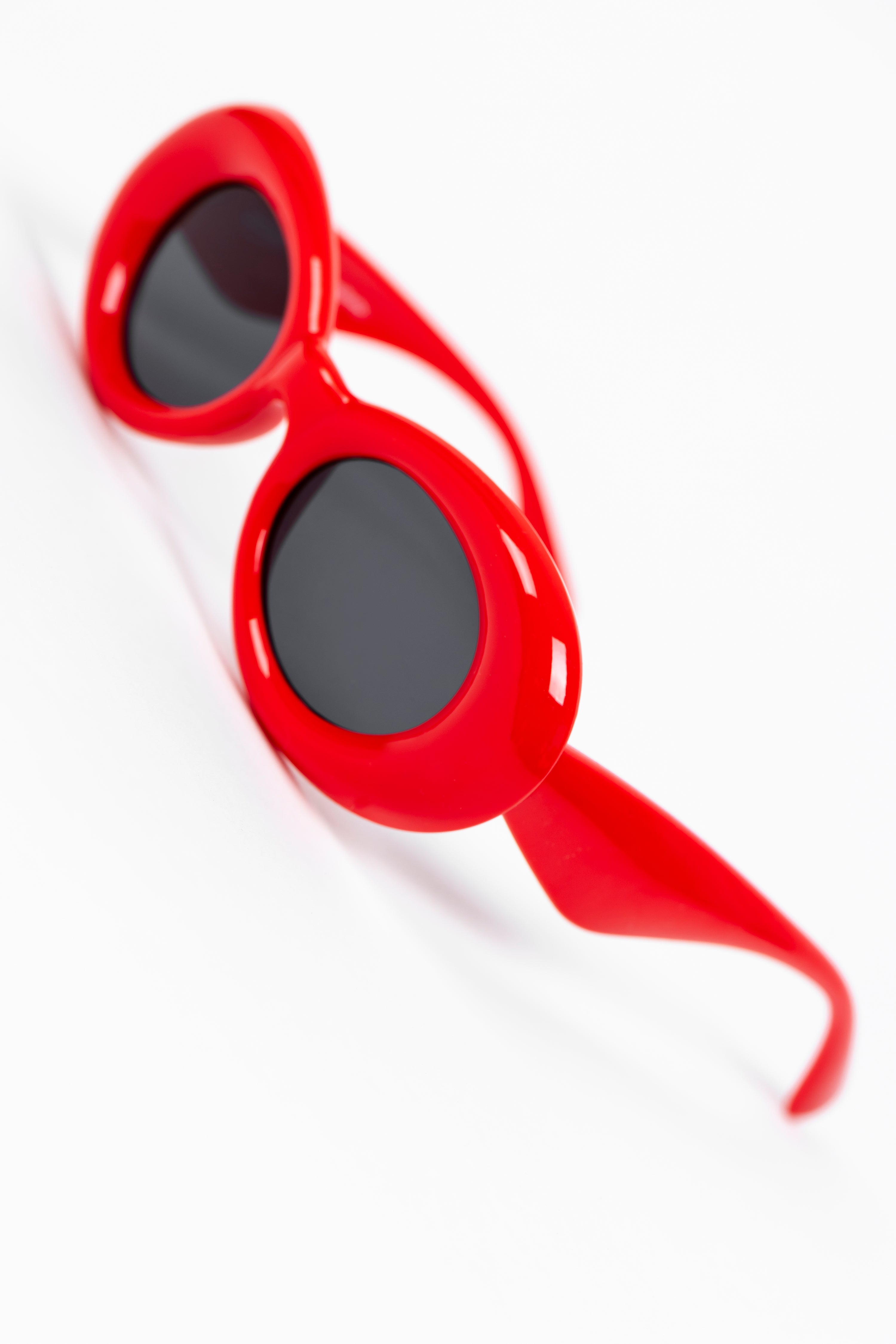 <transcy>Lunettes de soleil Nevermind en blanc</transcy>