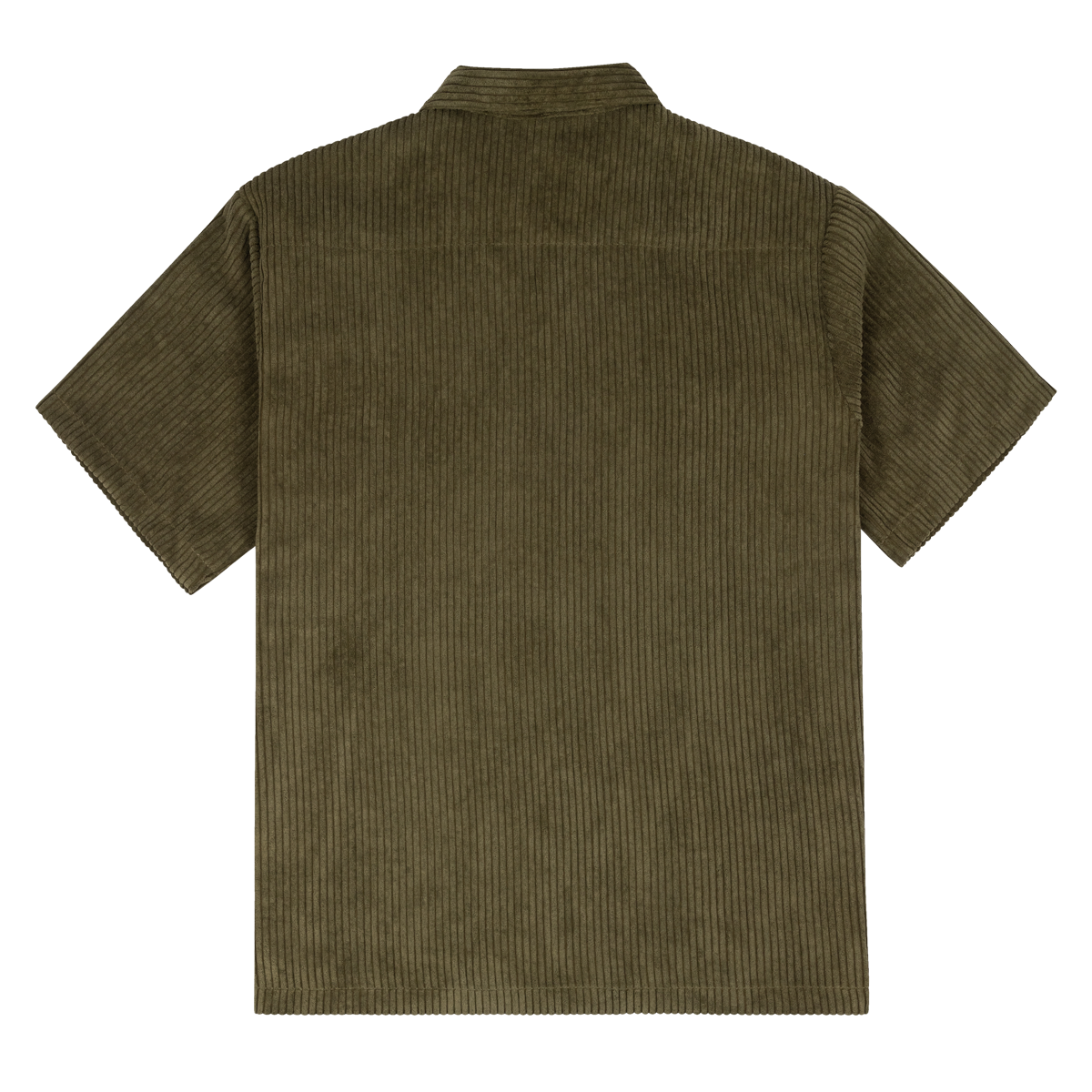 Jumbo Cords Button-Up in Olive