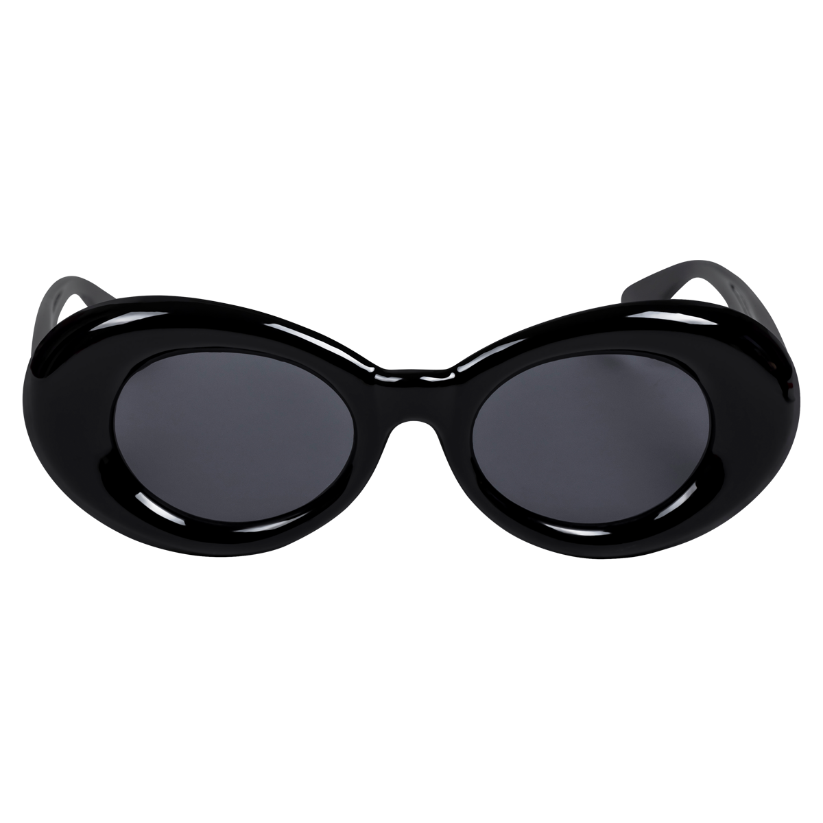 Nevermind Puff Sunglasses in Black