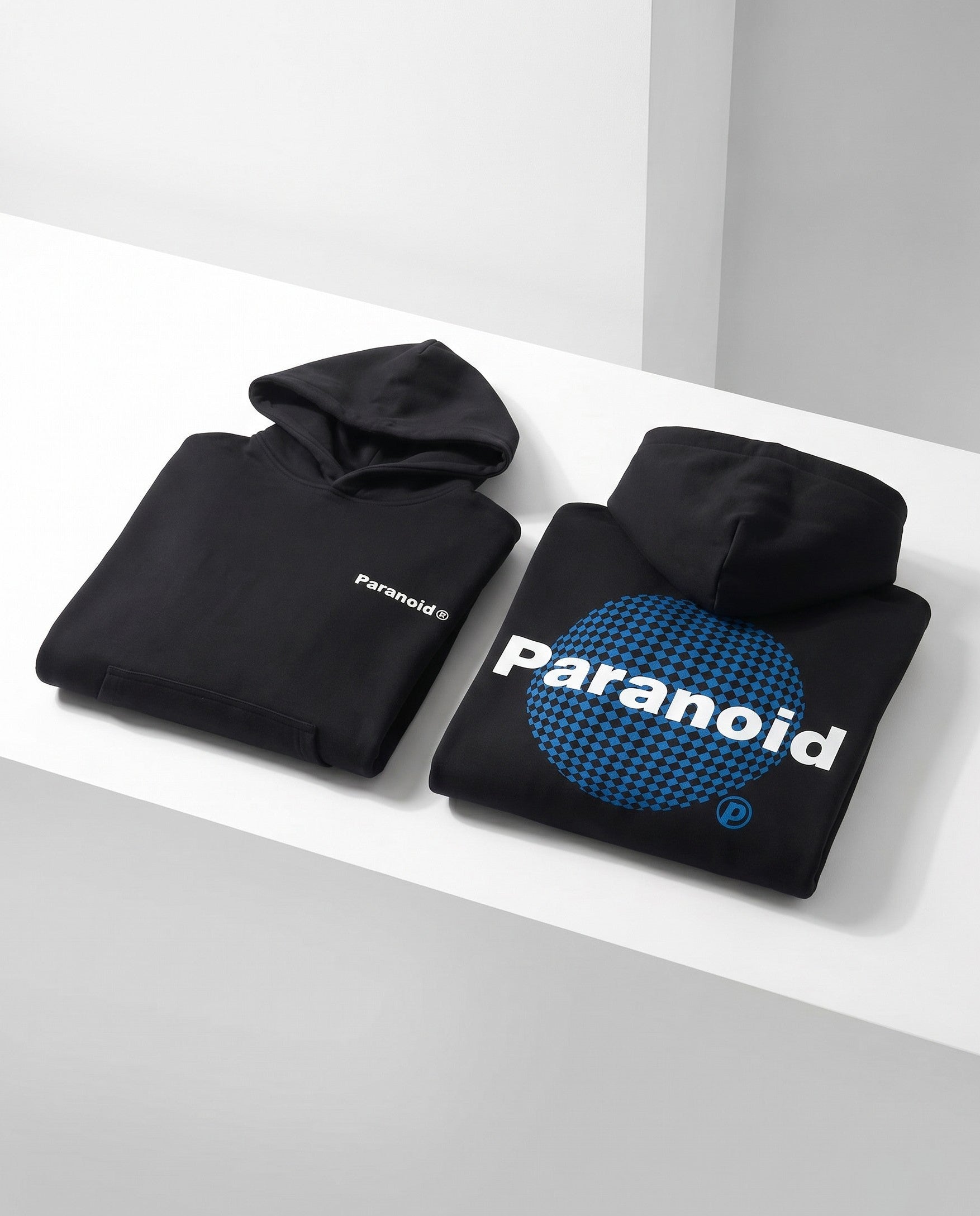 Paranoid Boxy Hoodie in Black – PETALS DESIGN STUDIO