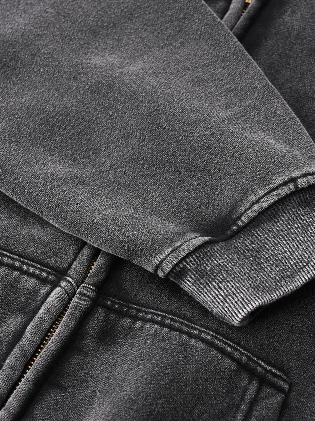 MB Tribute Zip-Up Boxy Hoodie