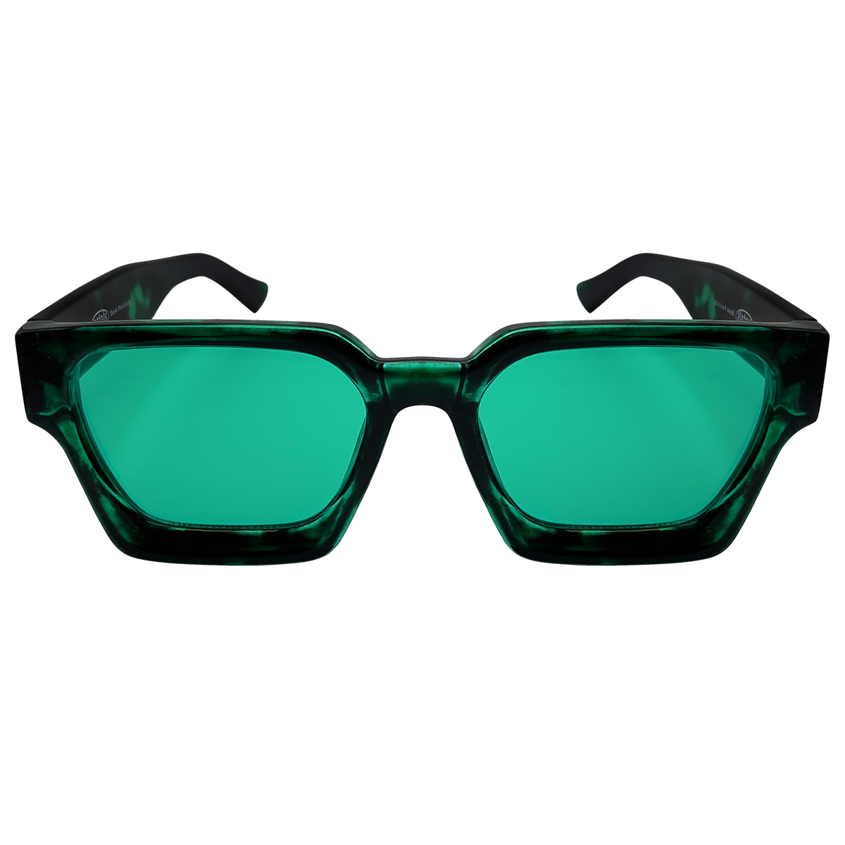 Optimistics Sunglasses in Emerald Tortoise