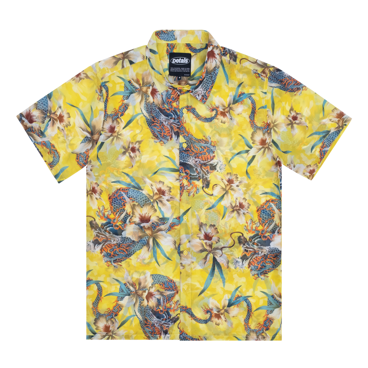 Unleash the Dragon Sheer Button-Up