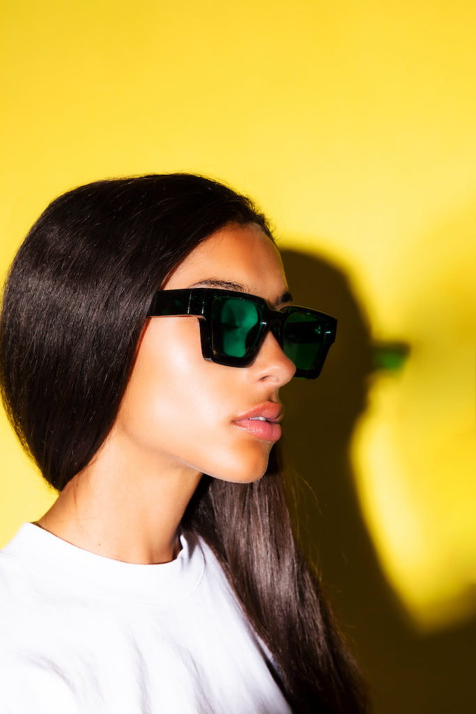 <transcy>Lunettes de soleil Nevermind en noir</transcy>