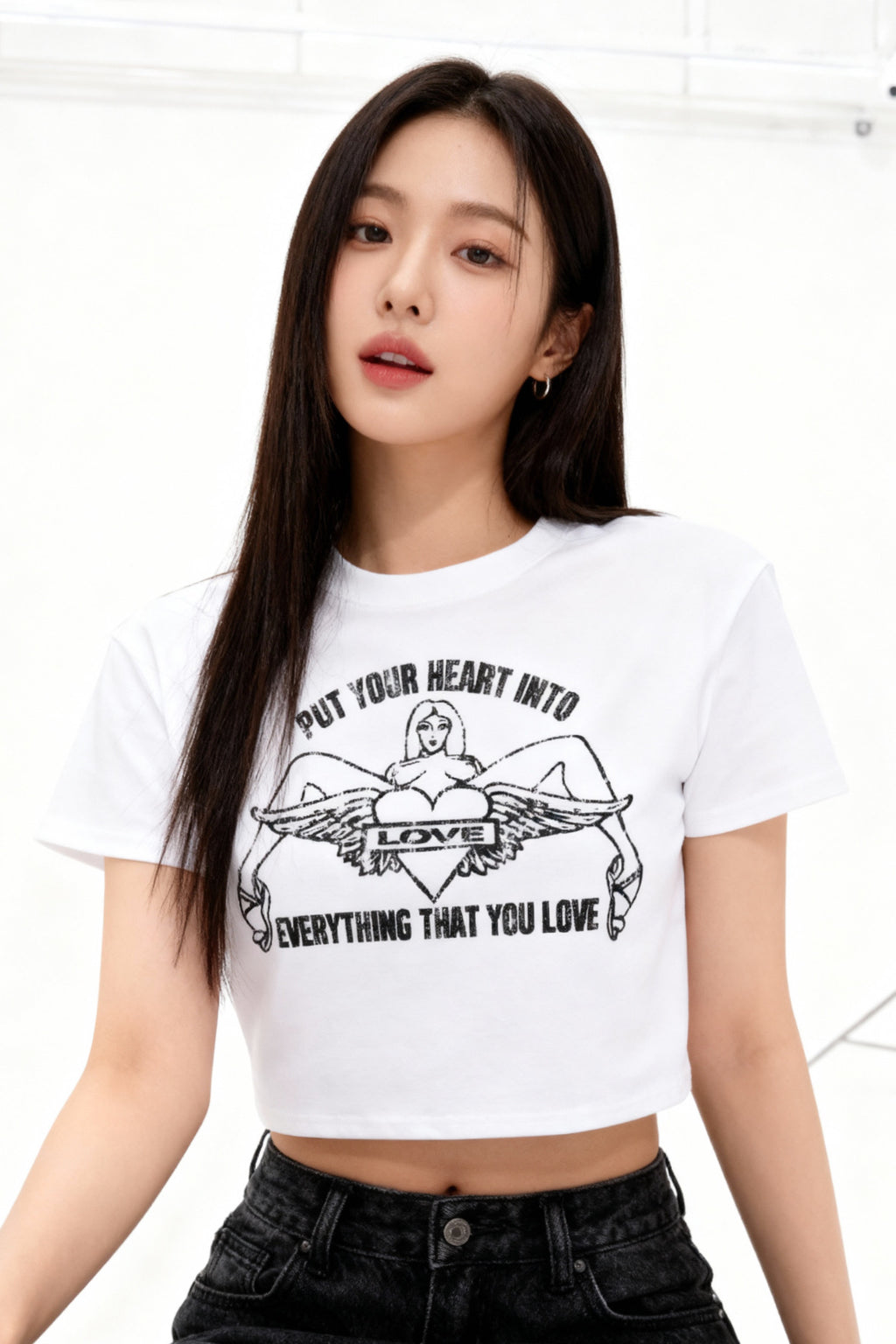 Everything That You Love Cropped Tee