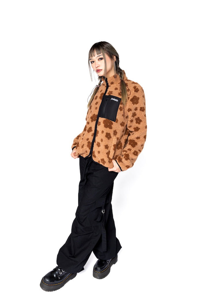 Bowery Sherpa Flower Jacket (Small)