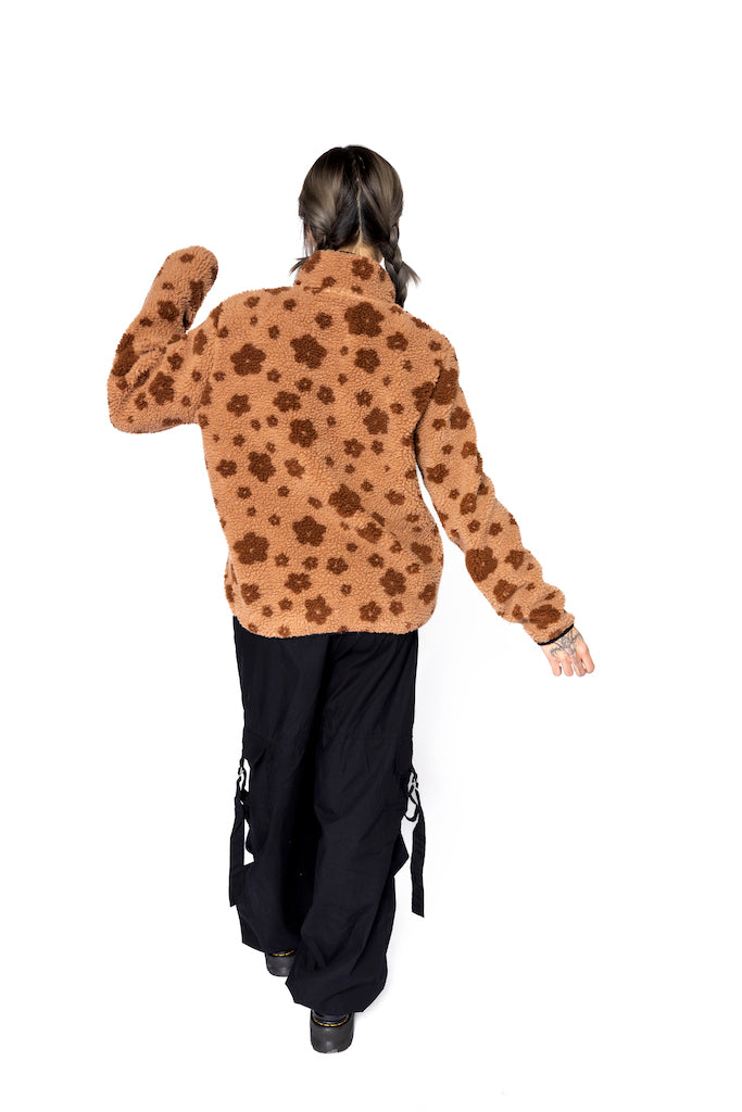 Bowery Sherpa Flower Jacket (Small)