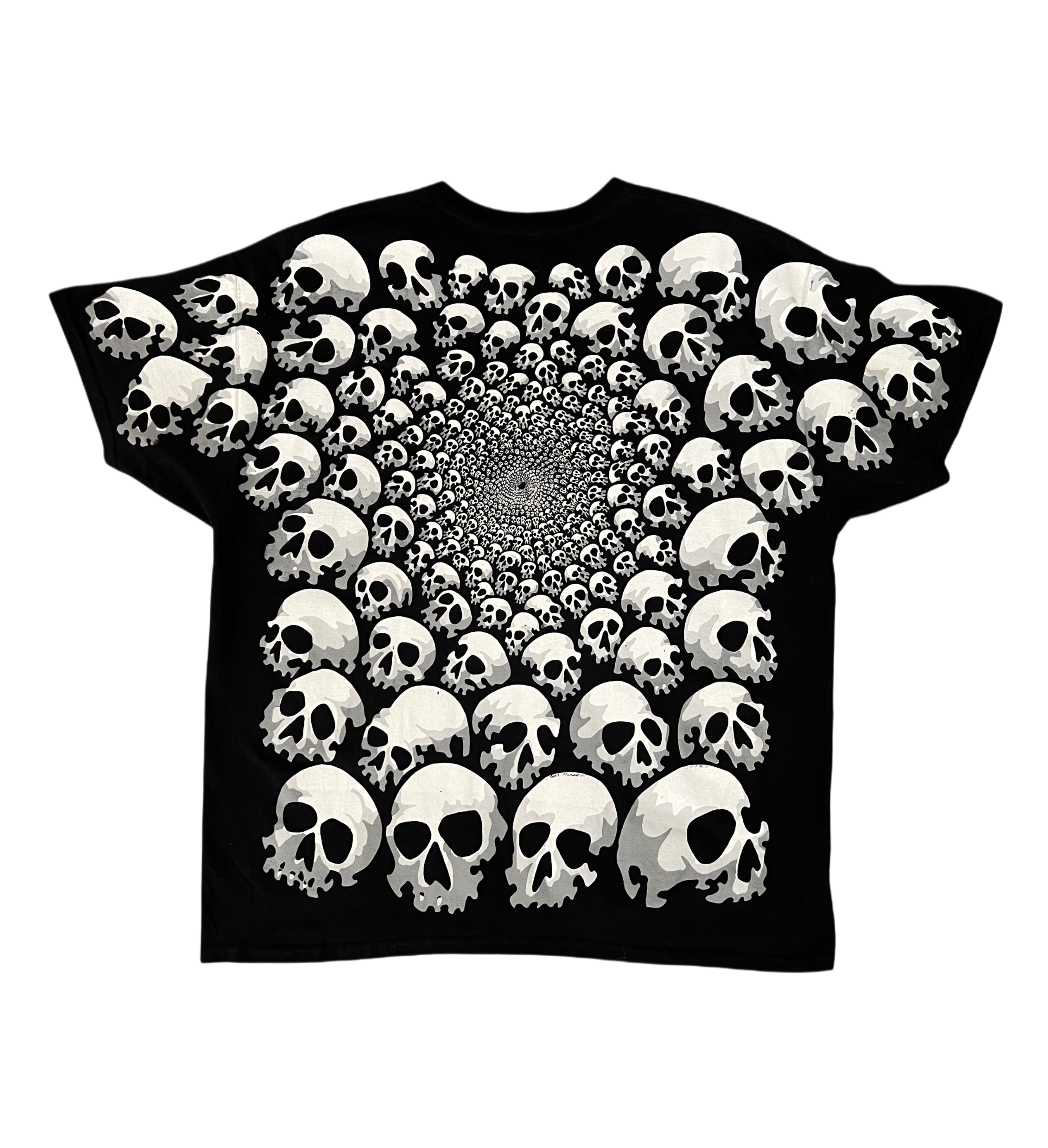 Skulls Everywhere Black Tee