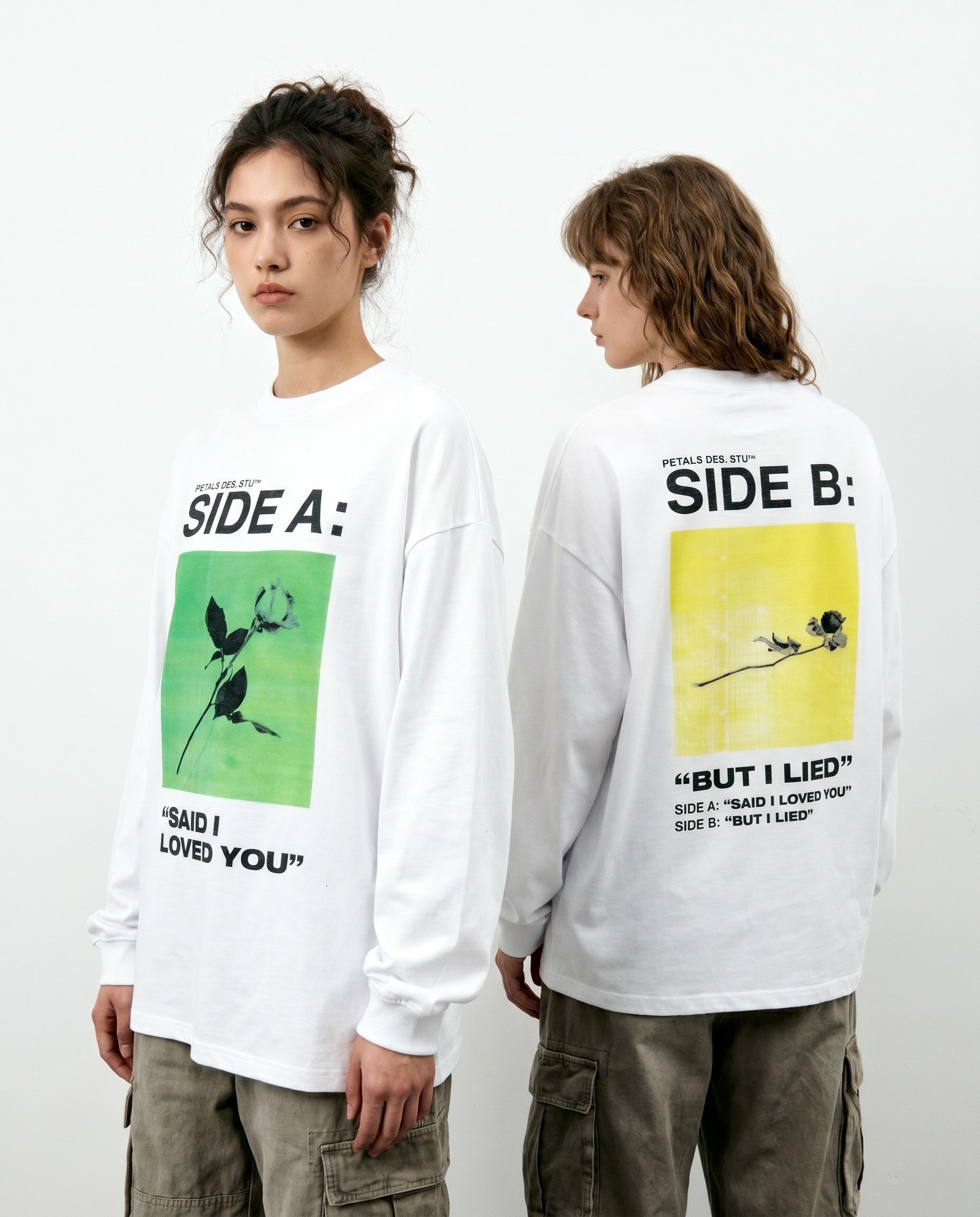 2 Sides Longsleeve - Editorial Image