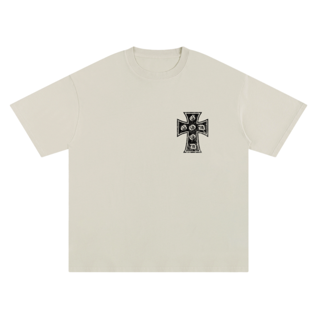 God is Good Tee in Vintage White