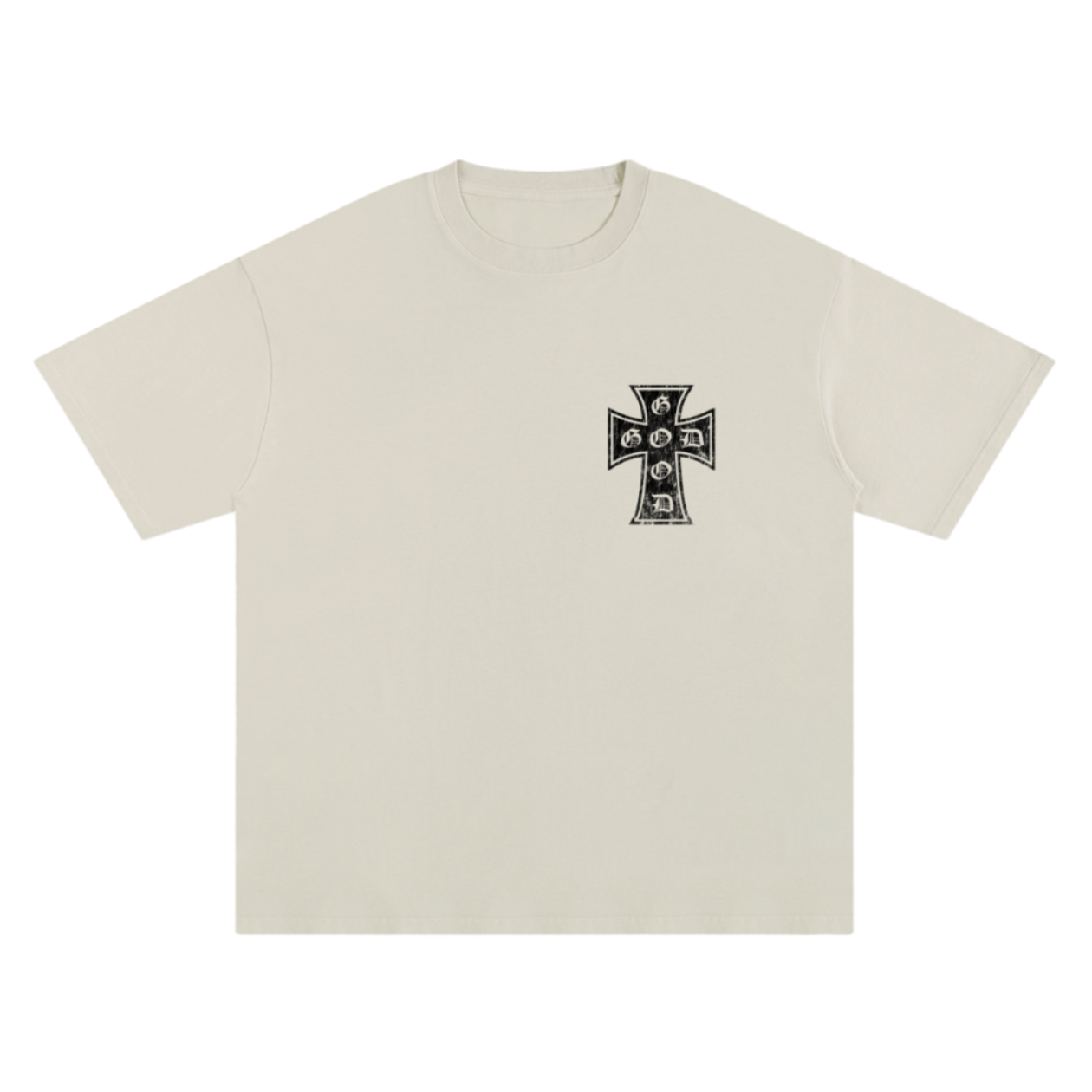 God is Good Tee in Vintage White