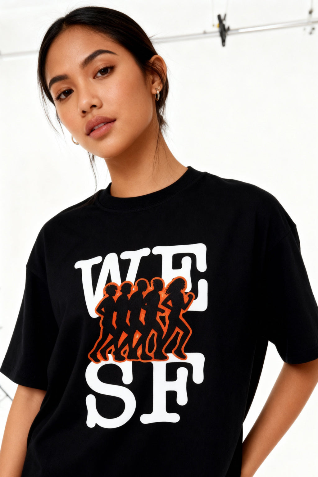 SF Run Club Tee in Black