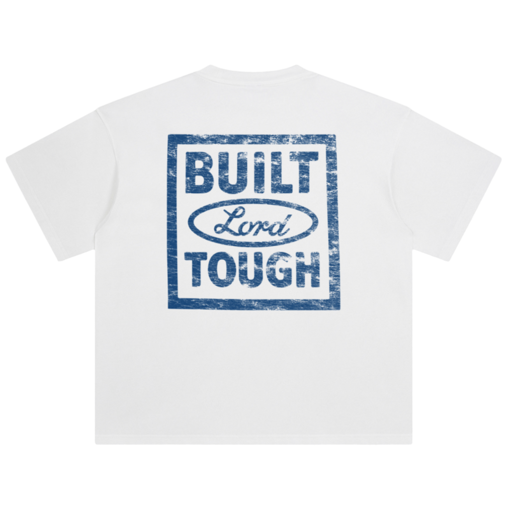 Built Lord Tough Enzyme Washed Tee