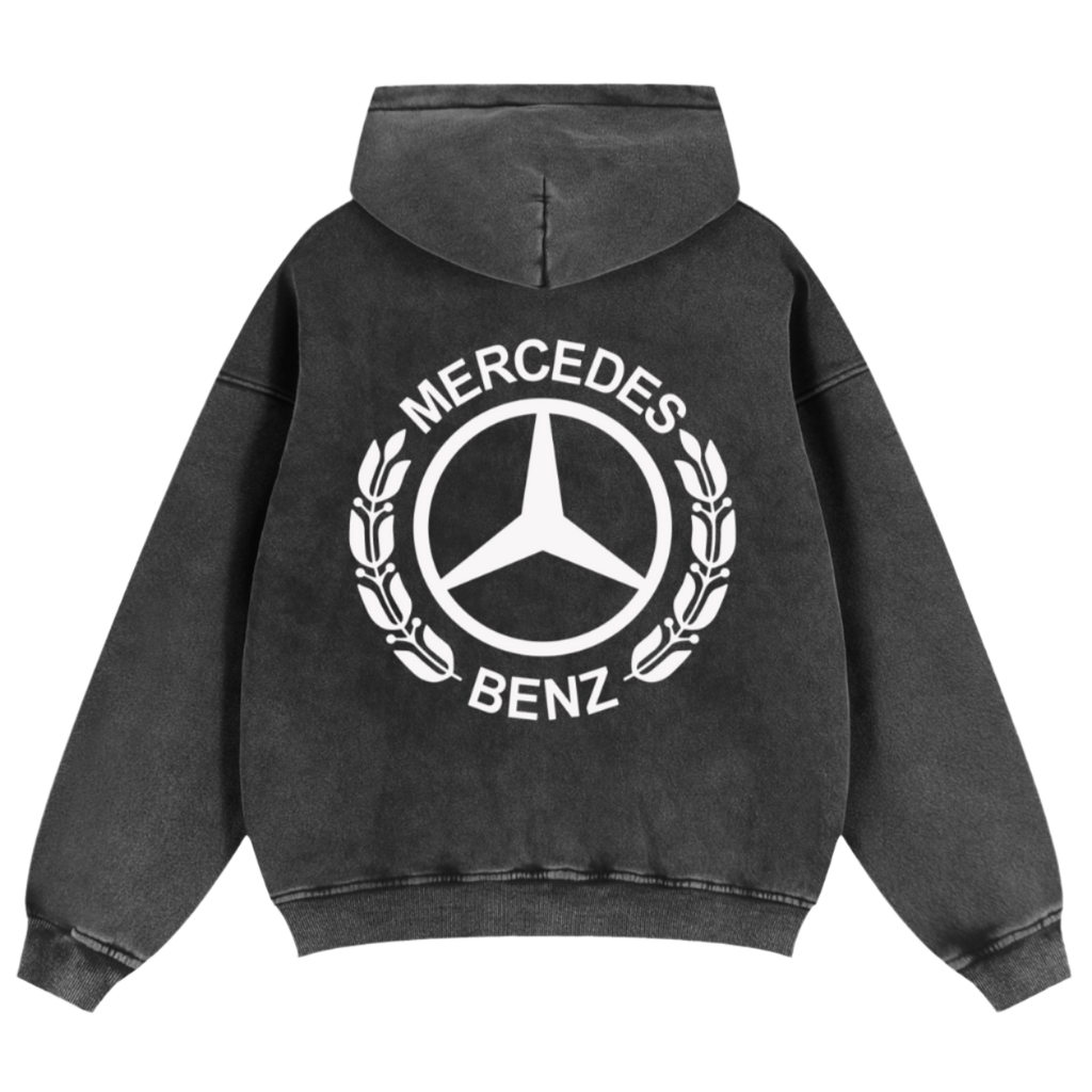 MB Tribute Zip-Up Boxy Hoodie
