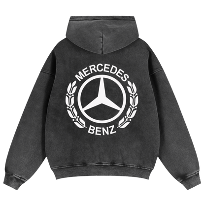 MB Tribute Zip-Up Boxy Hoodie
