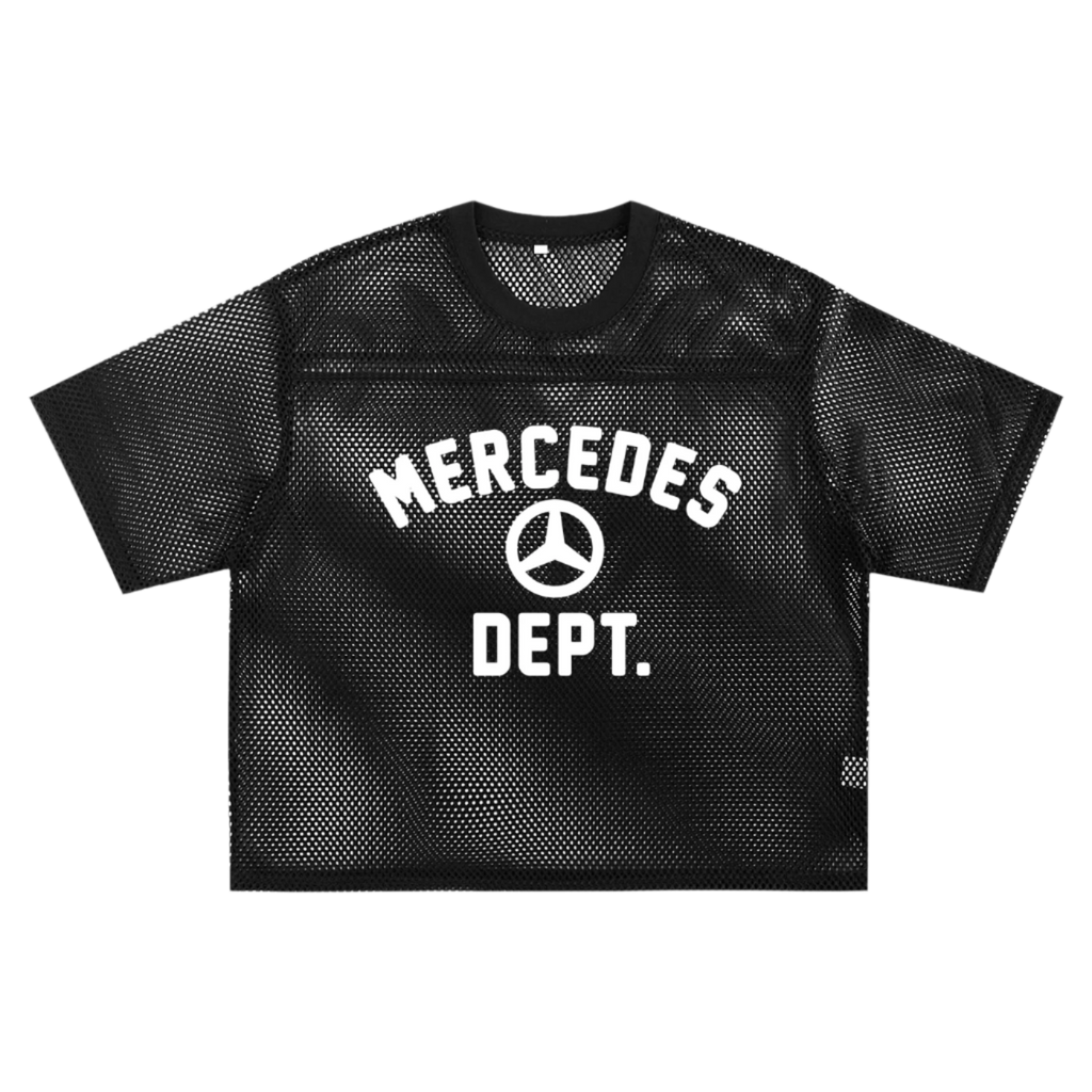 MB Dept. Mesh Tee in Black