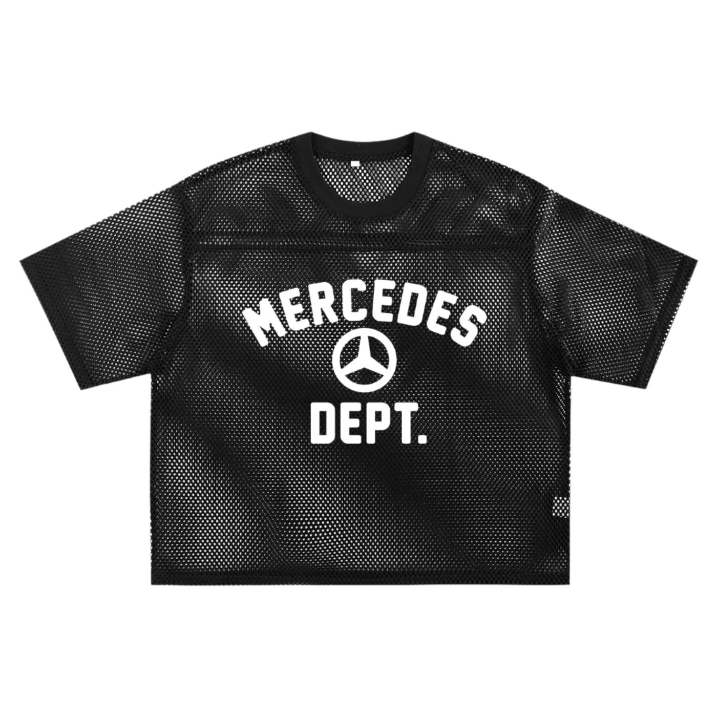 MB Dept. Mesh Tee in Black