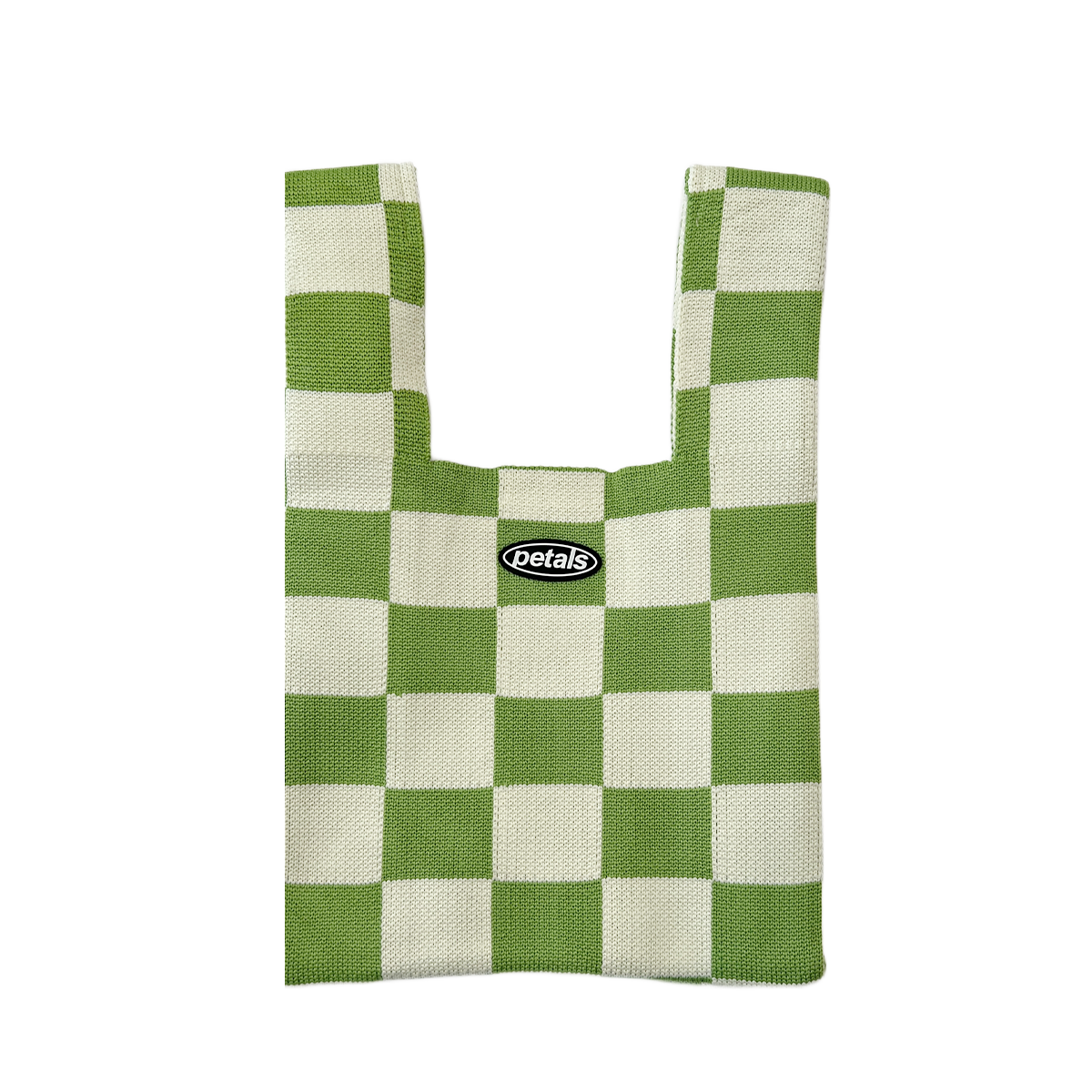 Green Checkered Bag