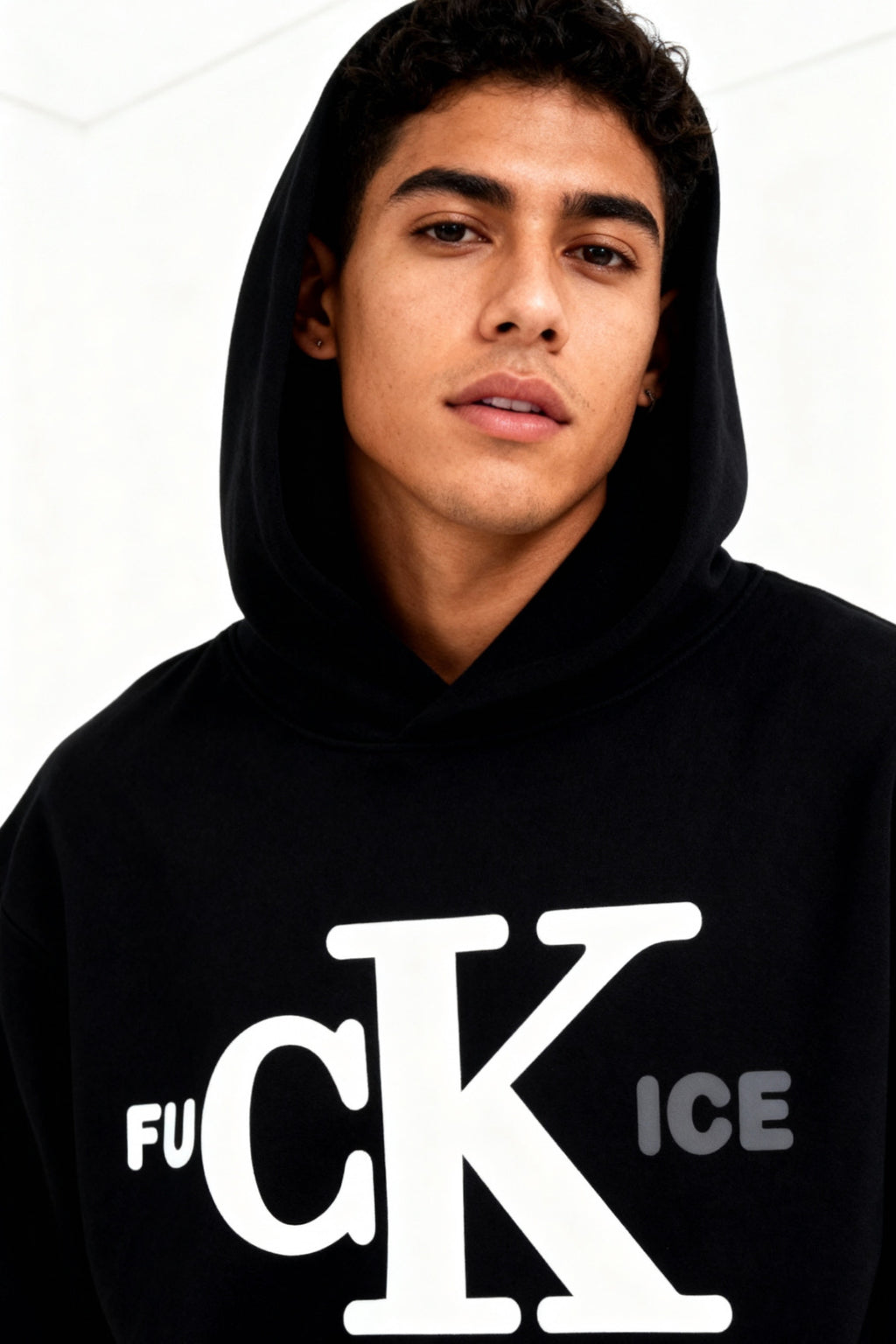 F*ck Ice Hoodie in Black