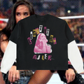 Light It Up Layered Long Sleeve Shirt