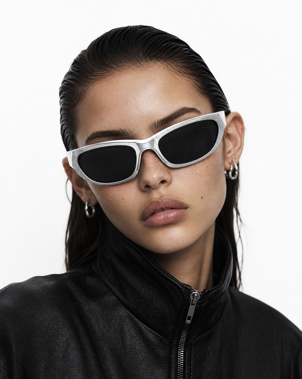 Alpha Sunglasses in Silver