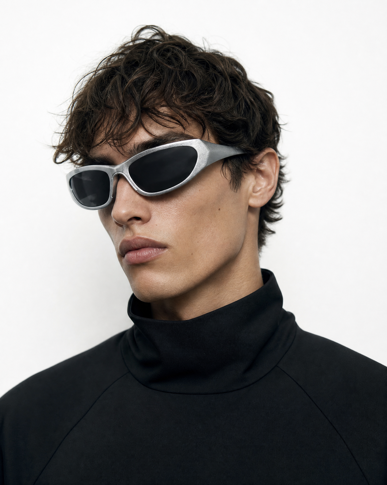 Alpha Sunglasses in Silver