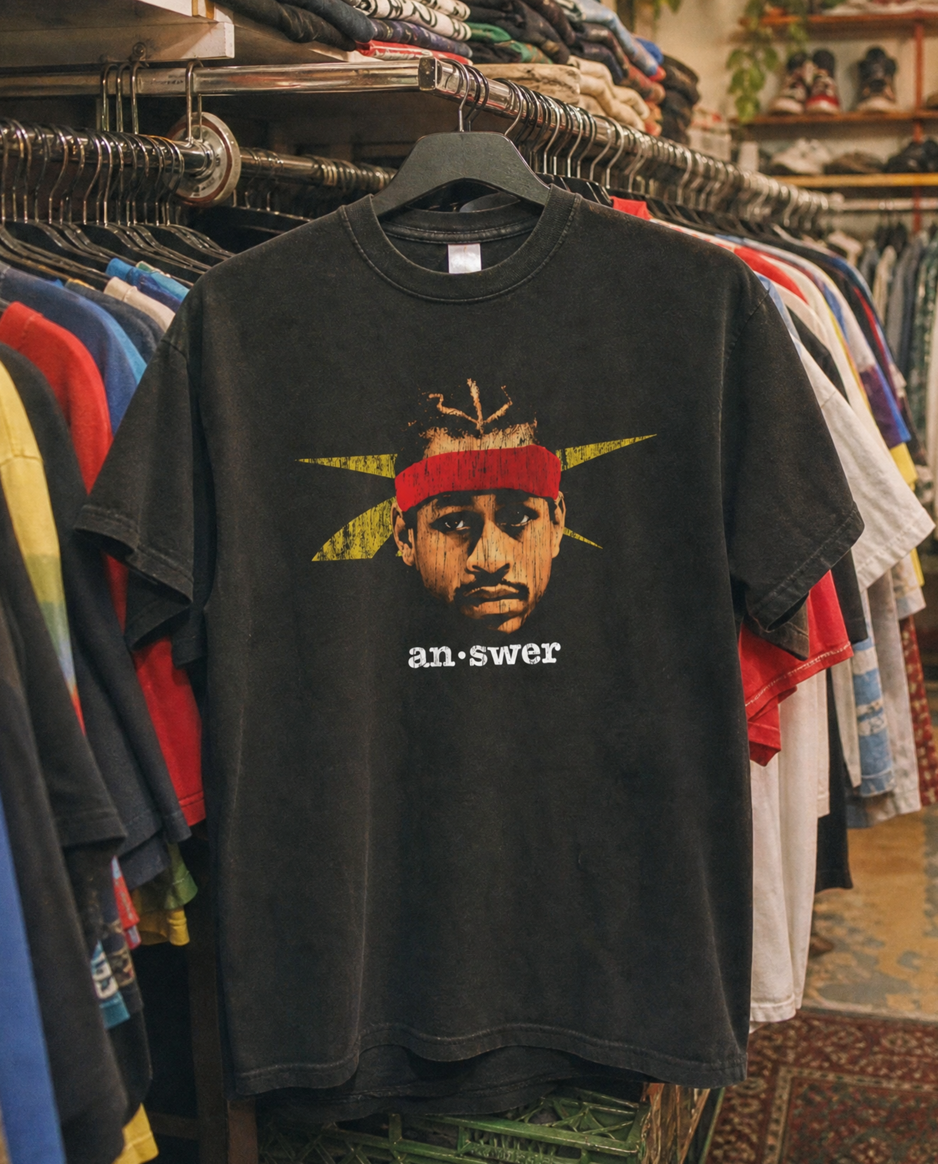 The Answer Vintage Washed Tee