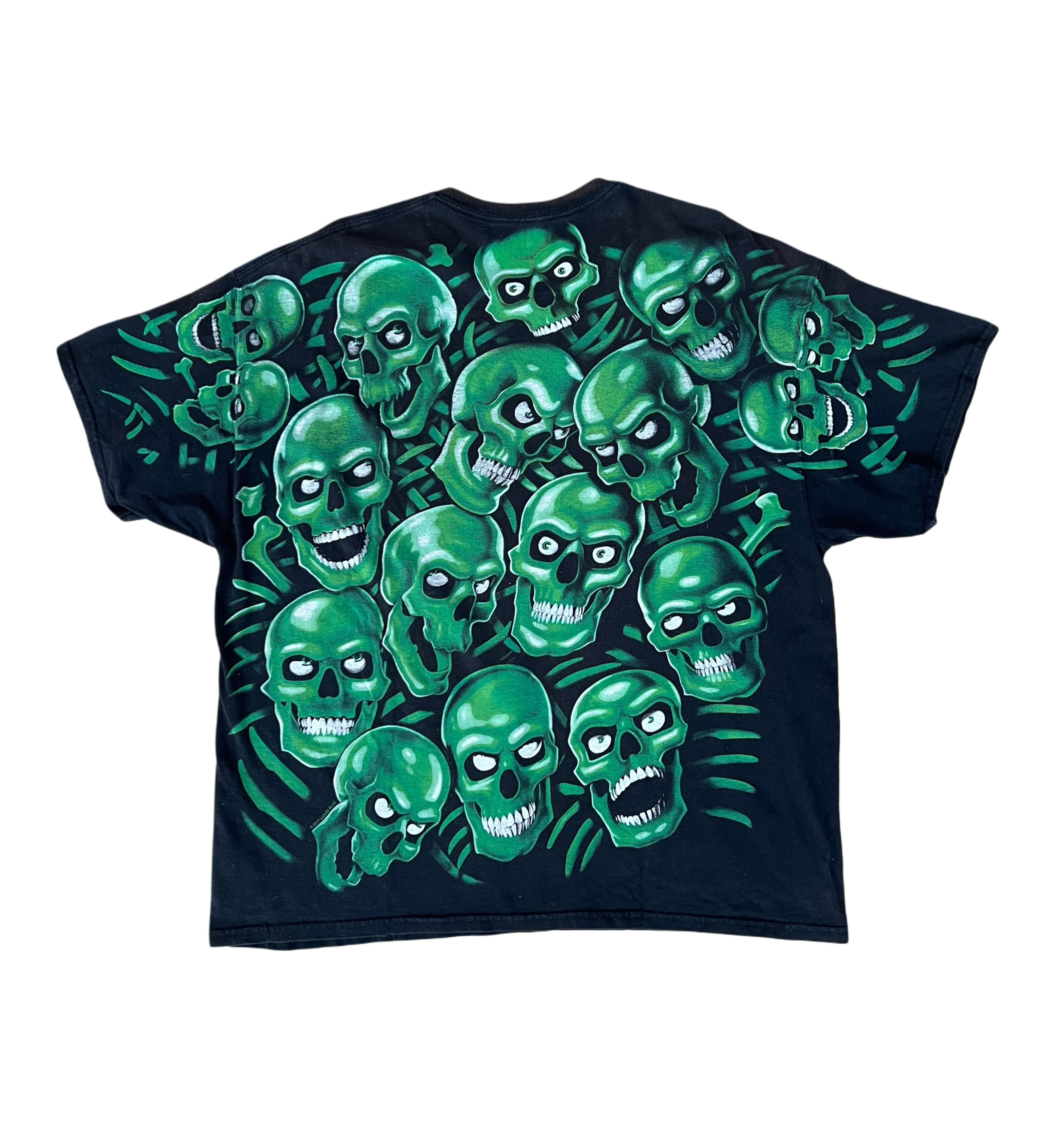 Three 6 Mafia Skulls Tee