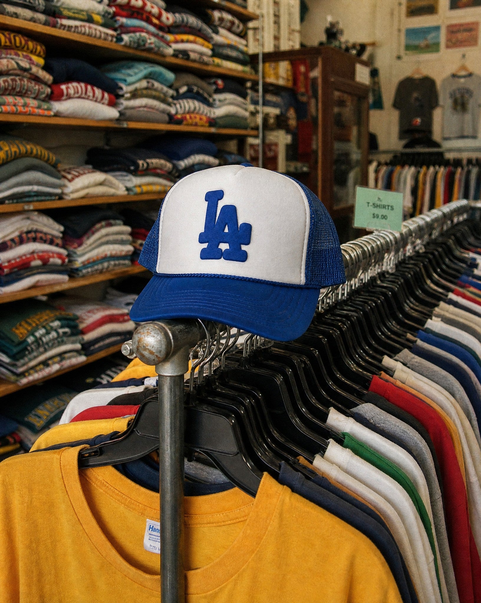 Bootleg LA Trucker Hat  - Creative Flat