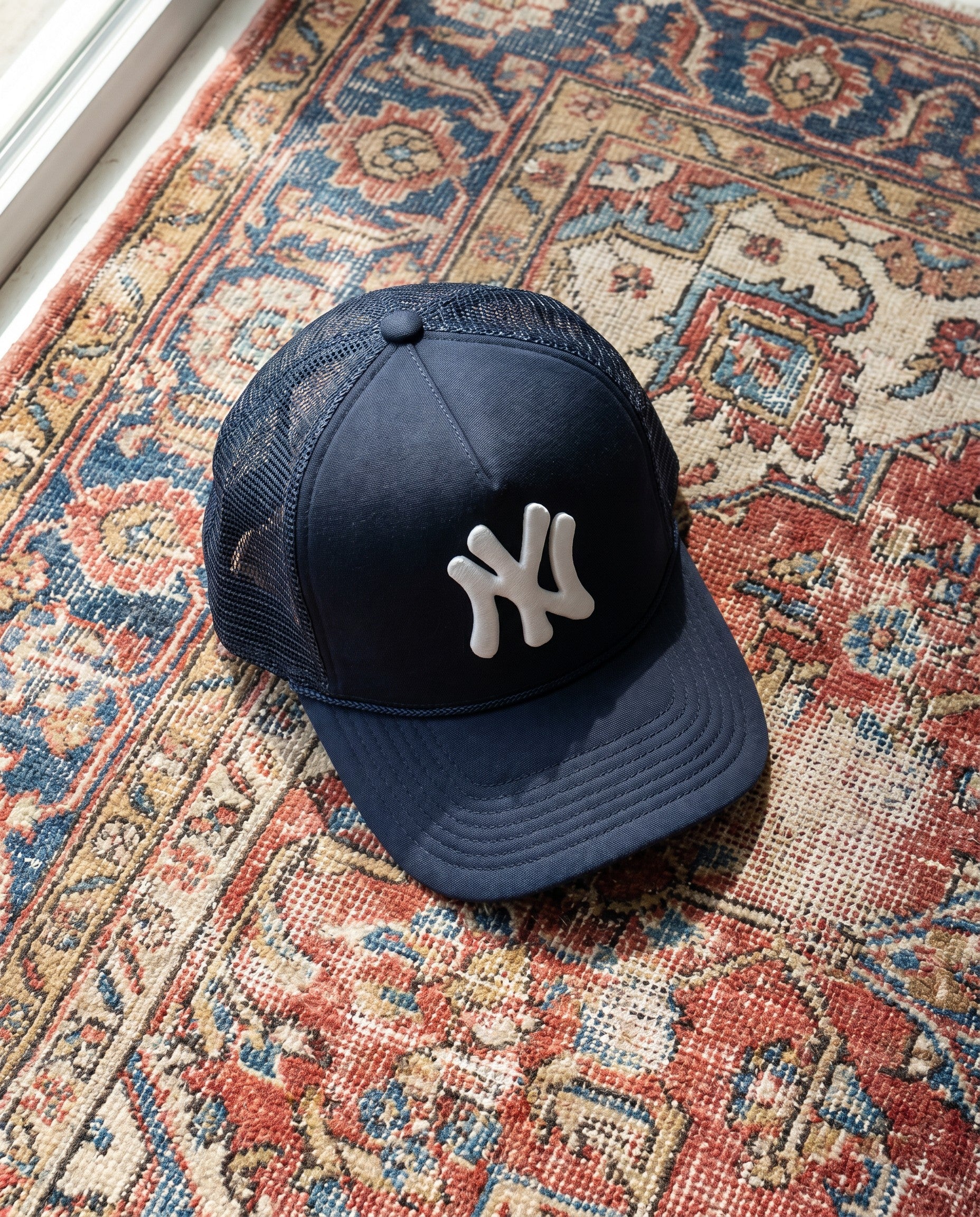Bootleg NY Trucker Hat - Creative Flat