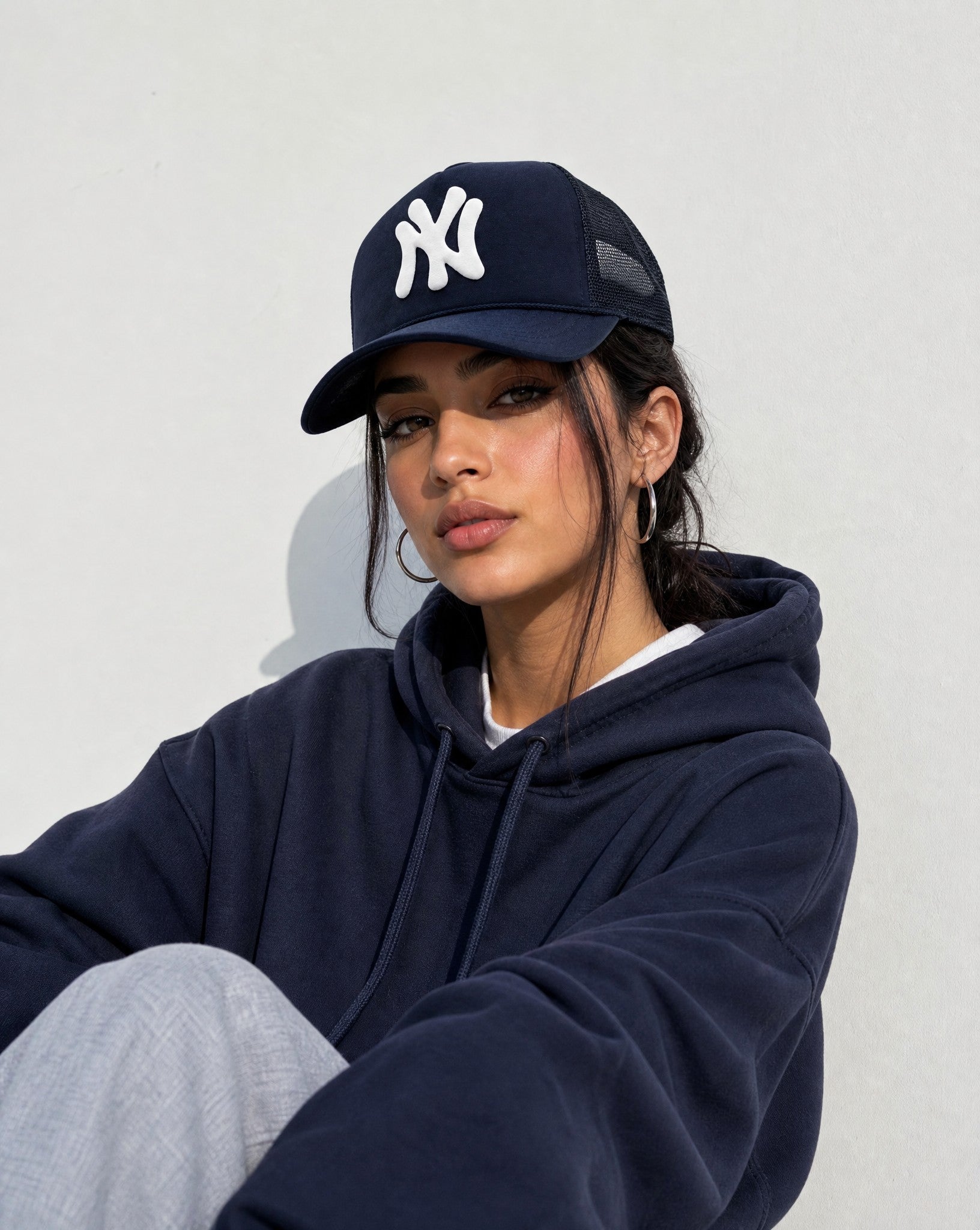 Bootleg NY Trucker Hat - Editorial Image
