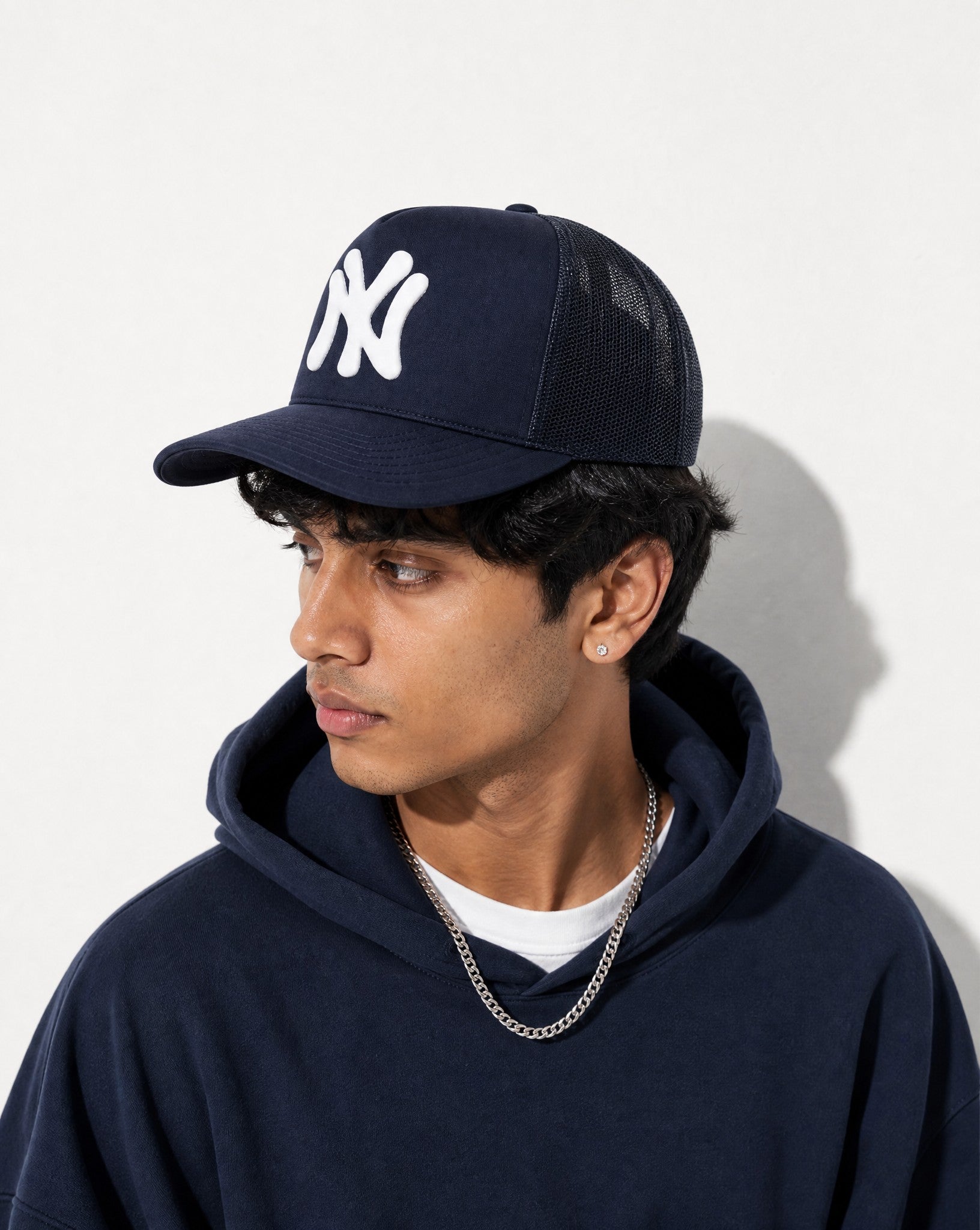 Bootleg NY Trucker Hat - Editorial Image