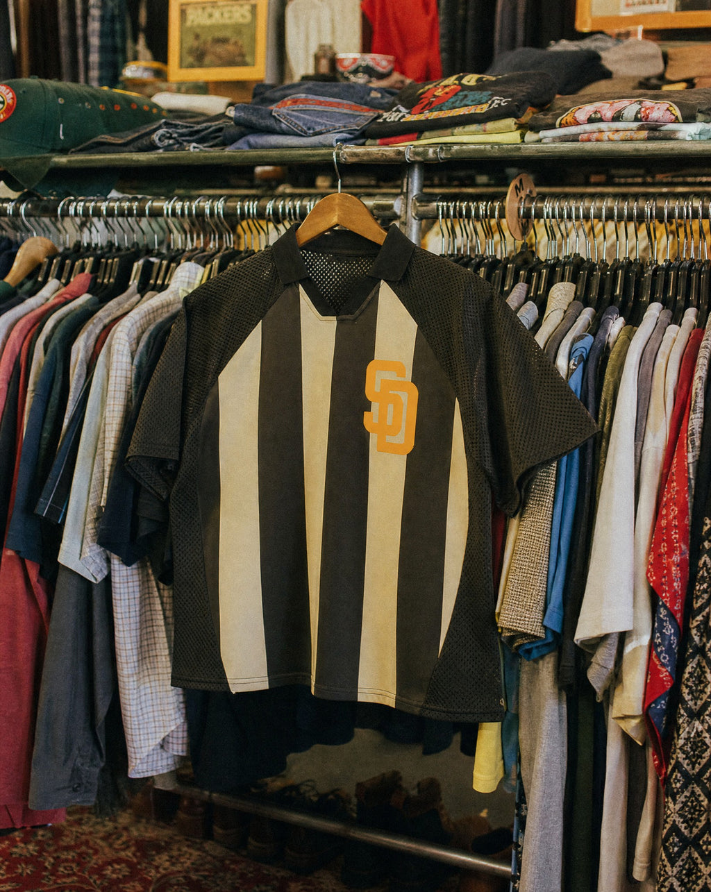 Bootleg SD Striped Boxy Jersey - Creative Flat