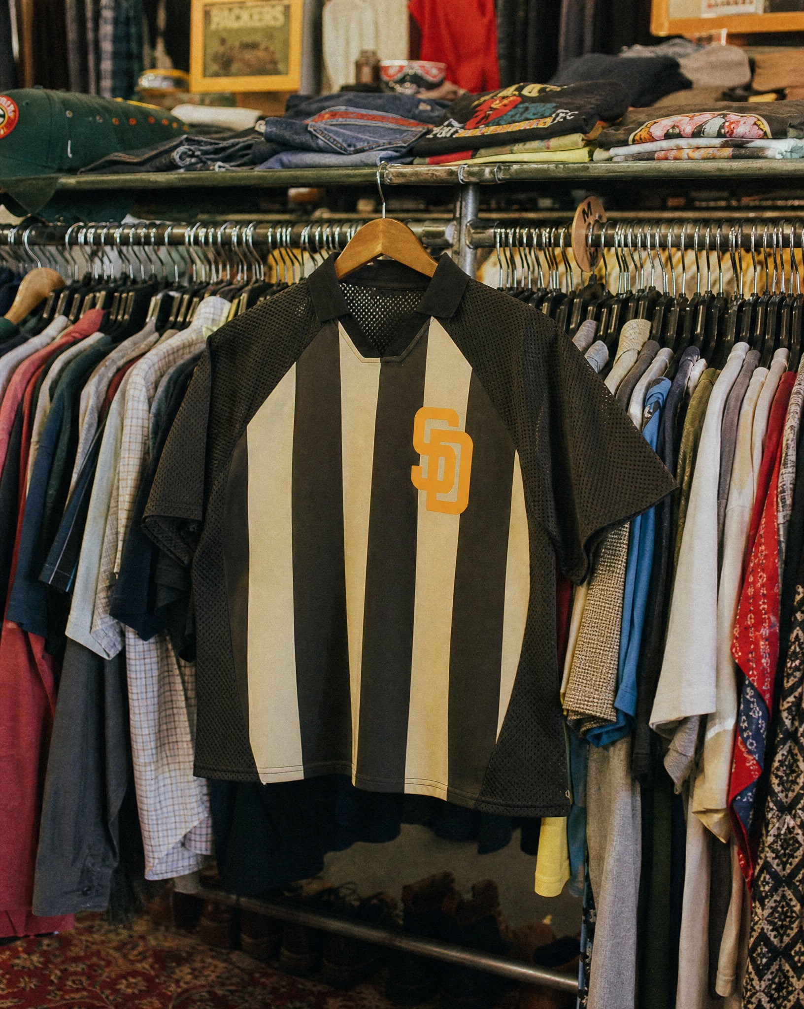 Bootleg SD Striped Boxy Jersey - Creative Flat