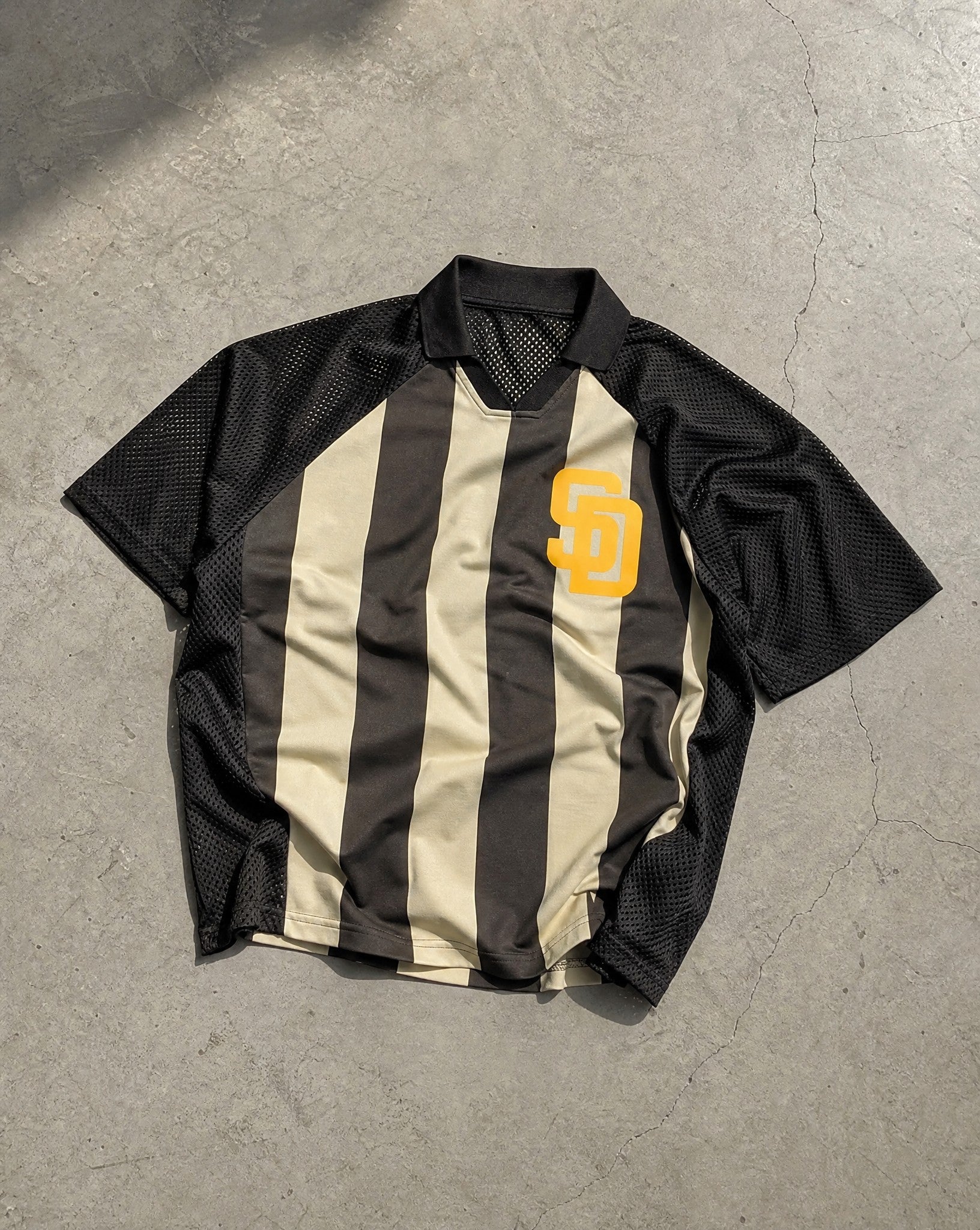Bootleg SD Striped Boxy Jersey - Creative Flat
