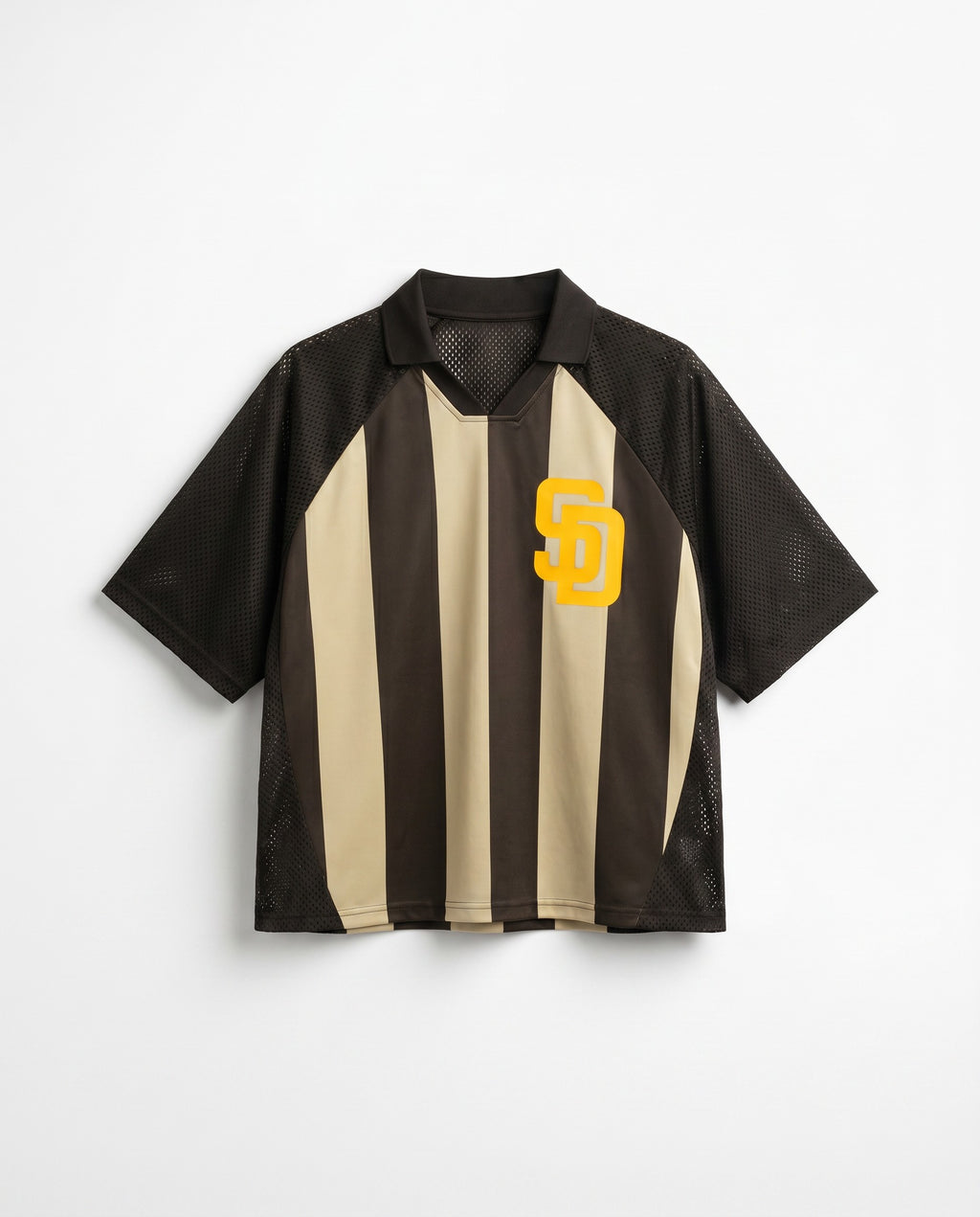 Bootleg SD Striped Boxy Jersey - White Wall Product