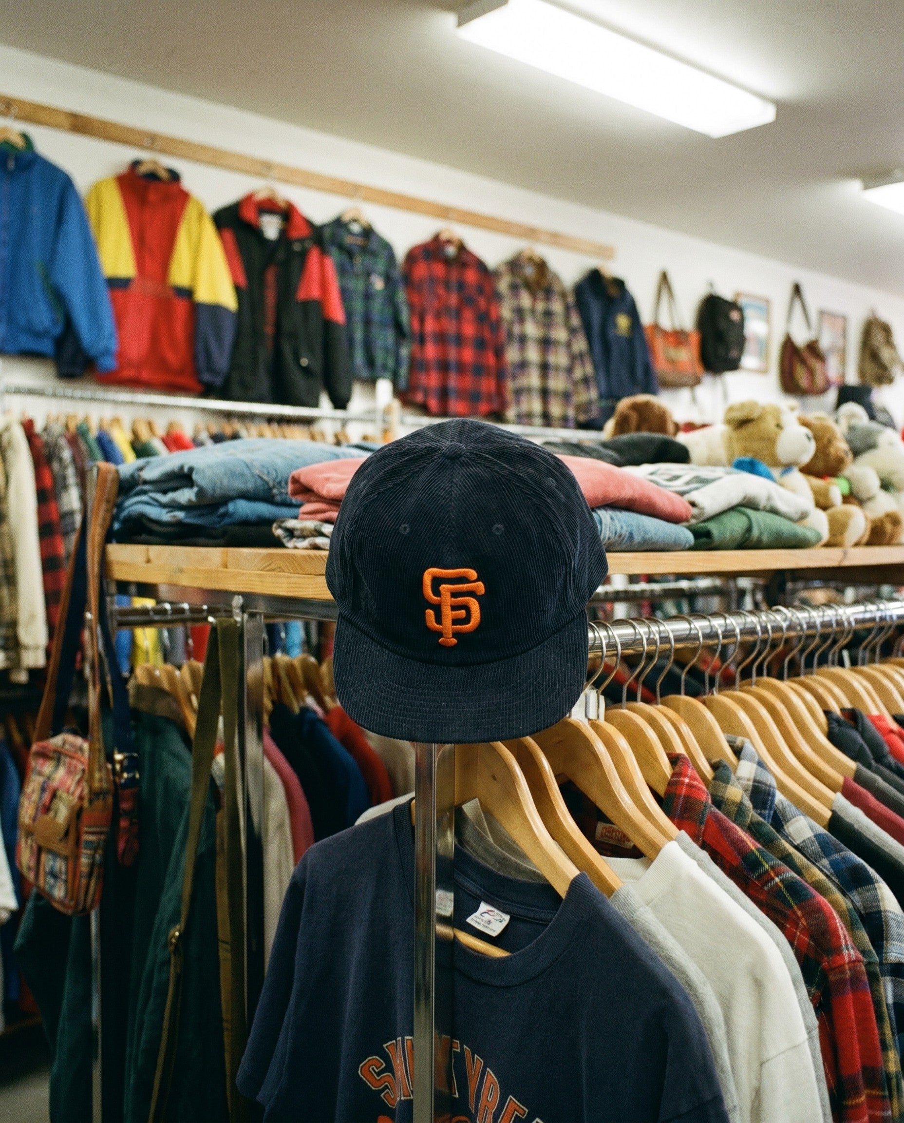 Bootleg SF Corduroy Hat - Creative Flat