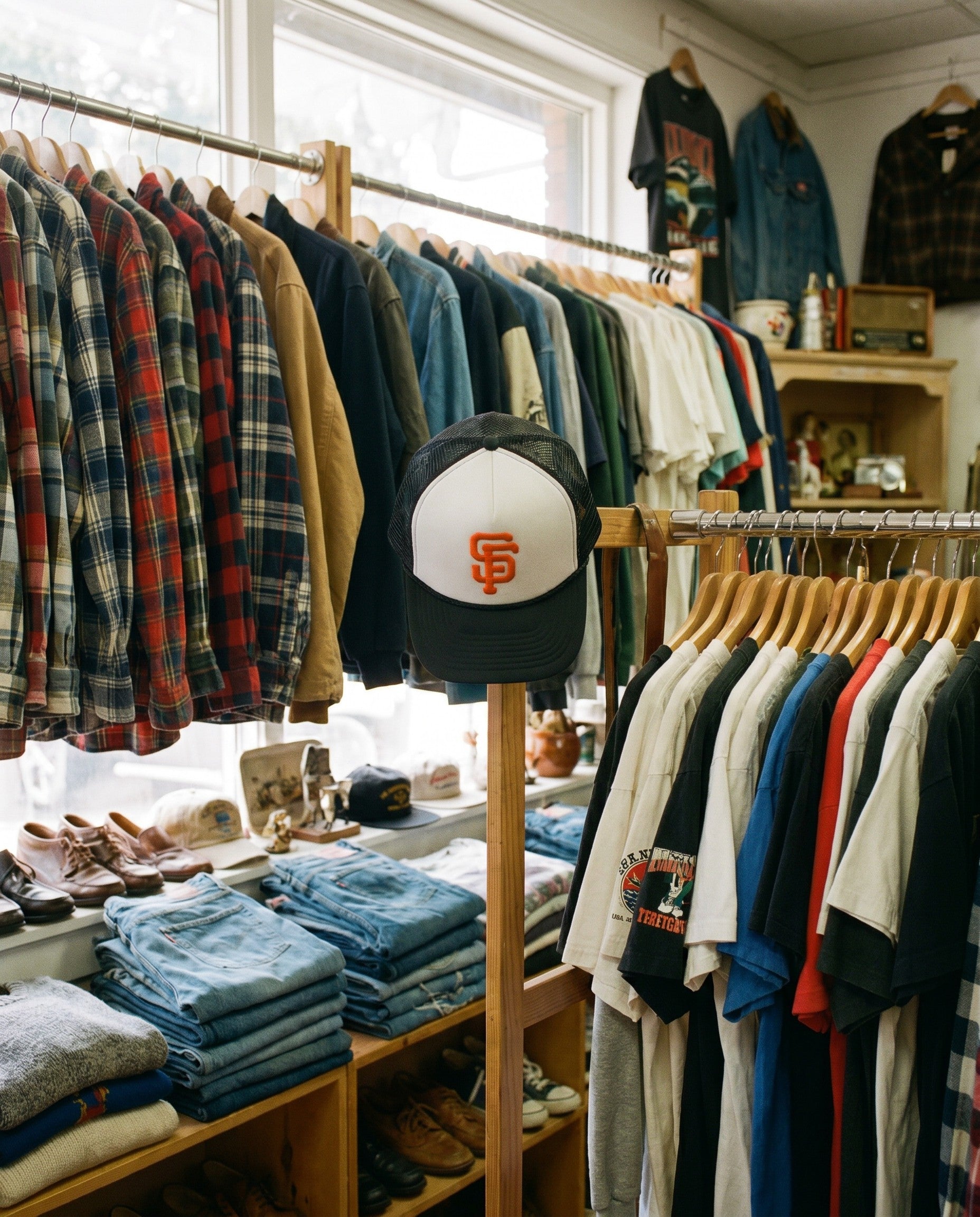 Bootleg SF Trucker Hat - Creative Flat