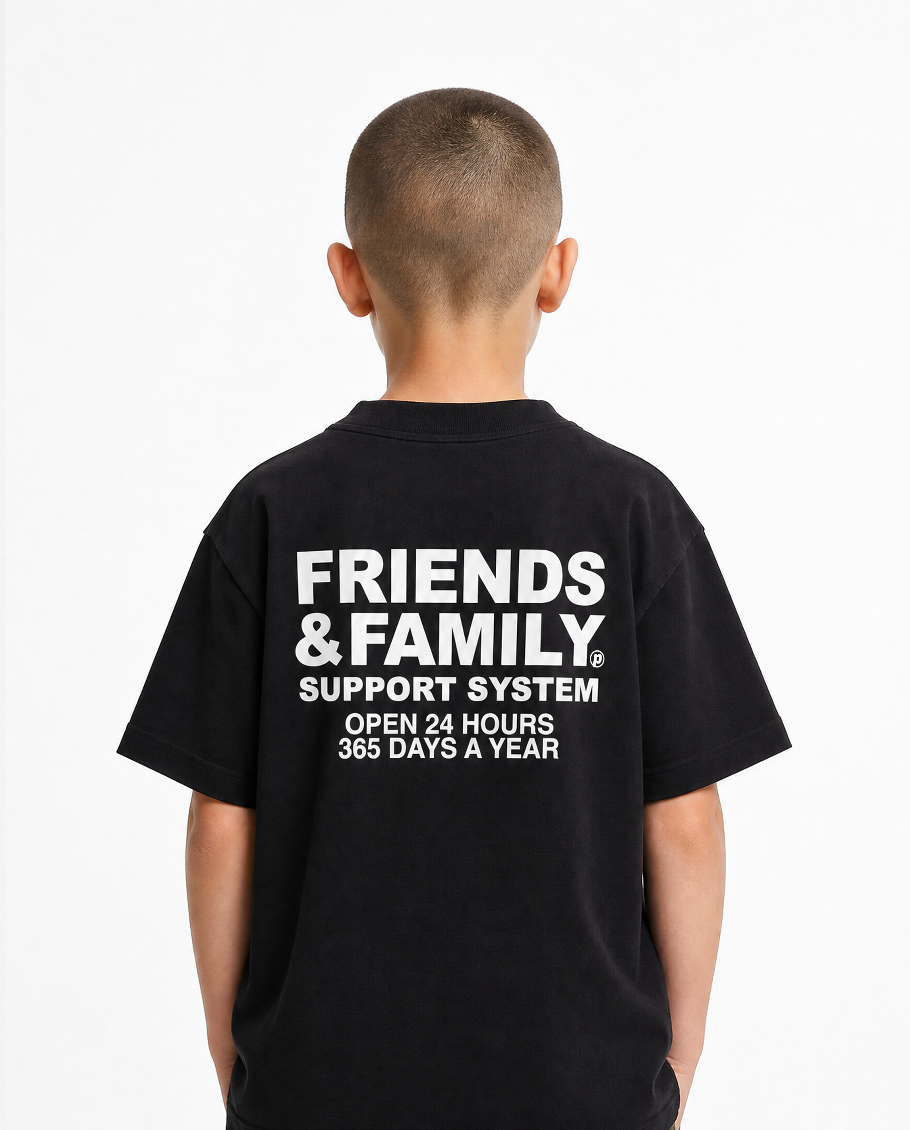 F&F *Youth Tee in Black
