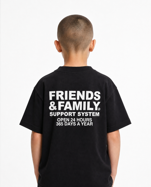 F&F *Youth Tee in Black