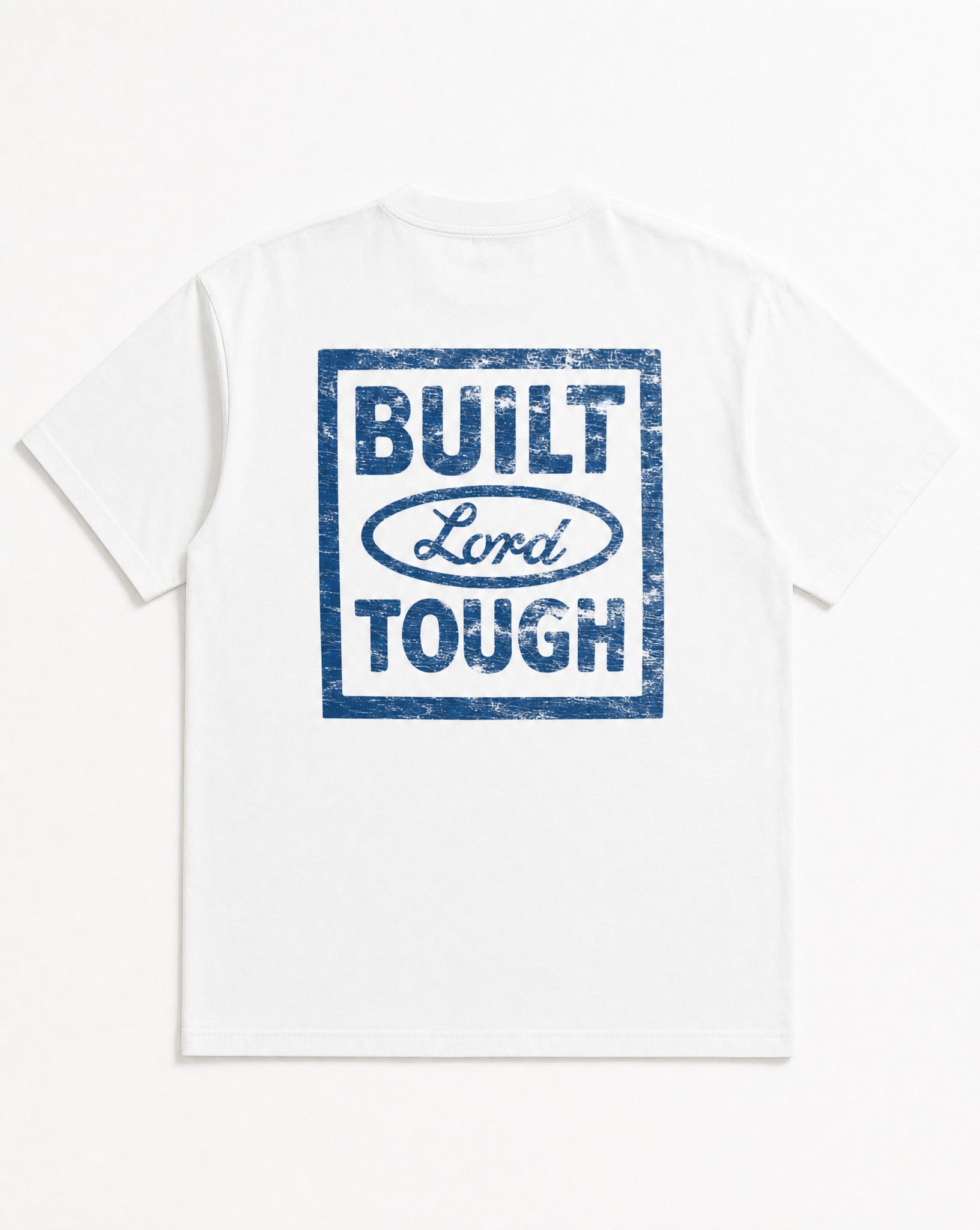 Built Lord Tough Enzyme Washed Tee - White Wall Product