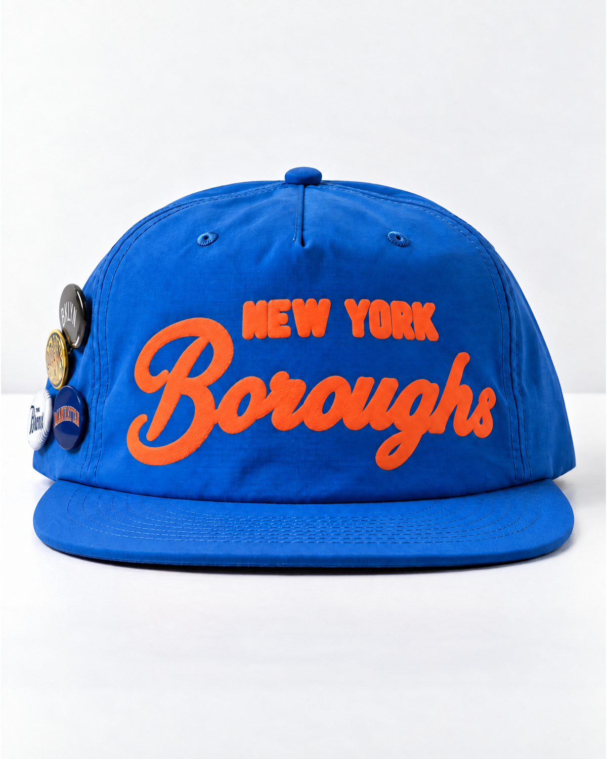 NY Boroughs Nylon Hat in Blue