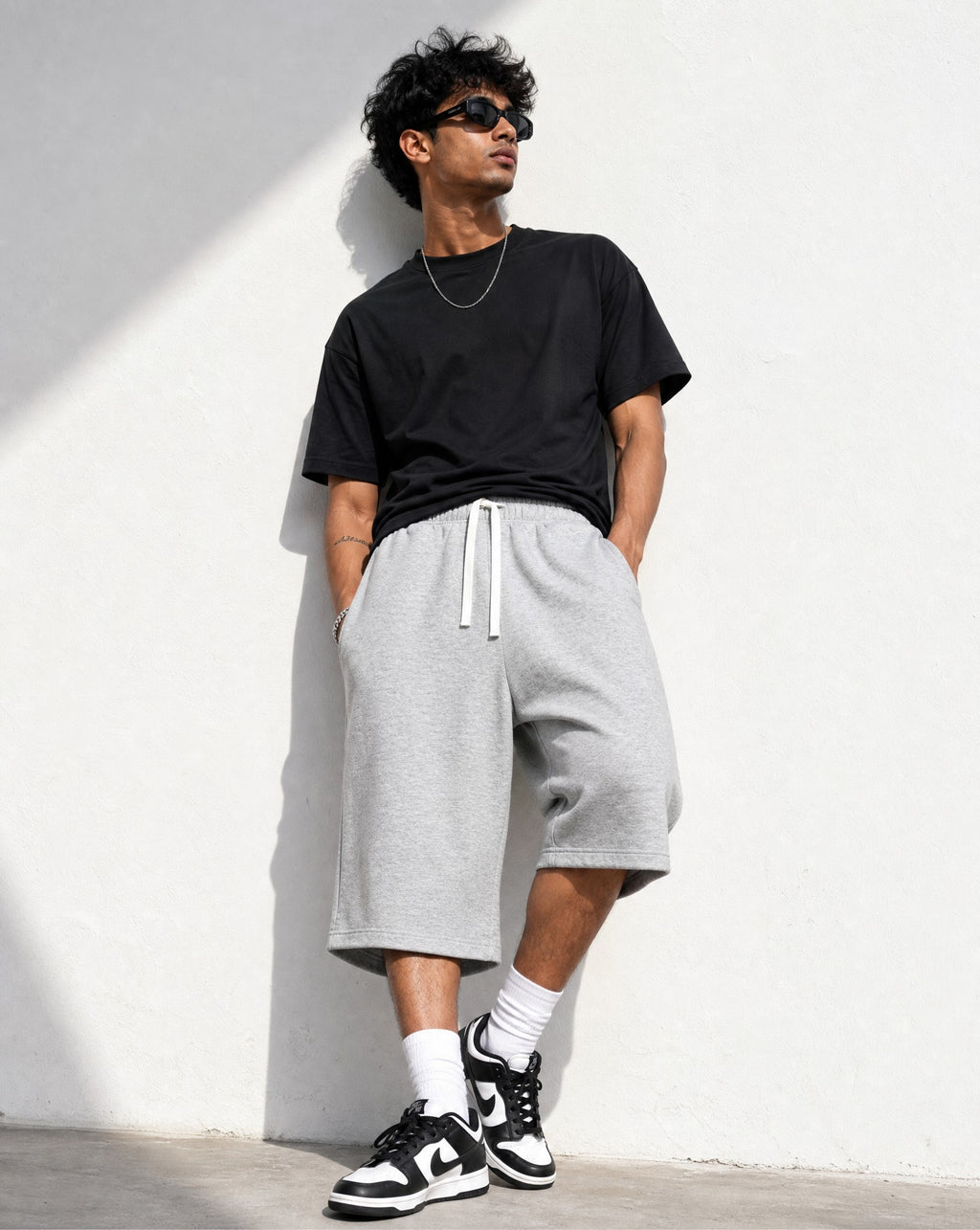 CORE 360 GSM 34 Leg Pants in Grey - Editorial Image