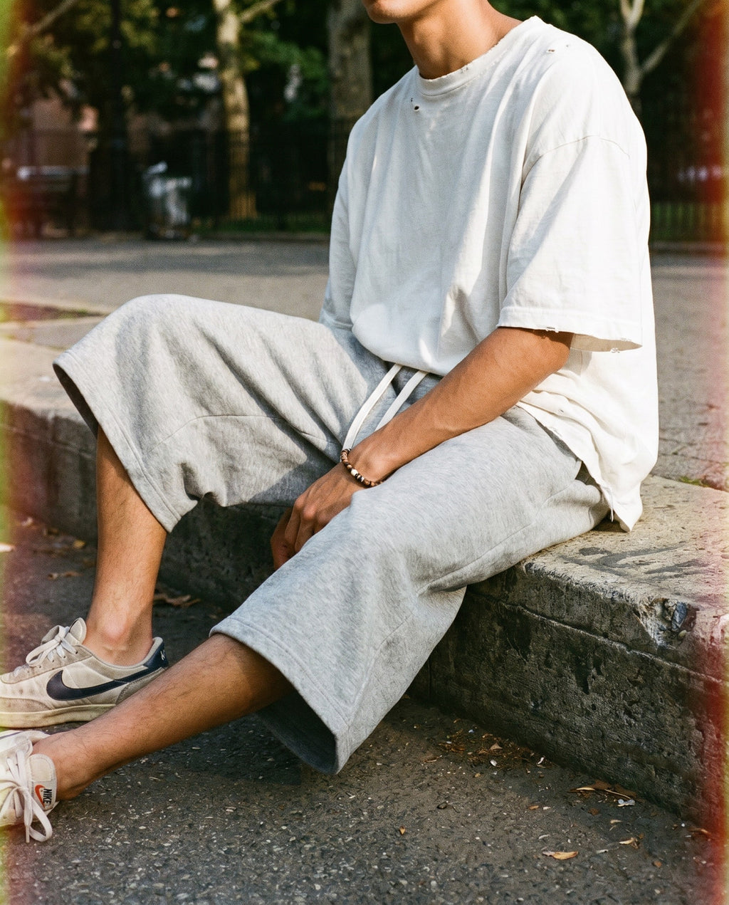 CORE 360 GSM 34 Leg Pants in Grey - Lifestyle Image