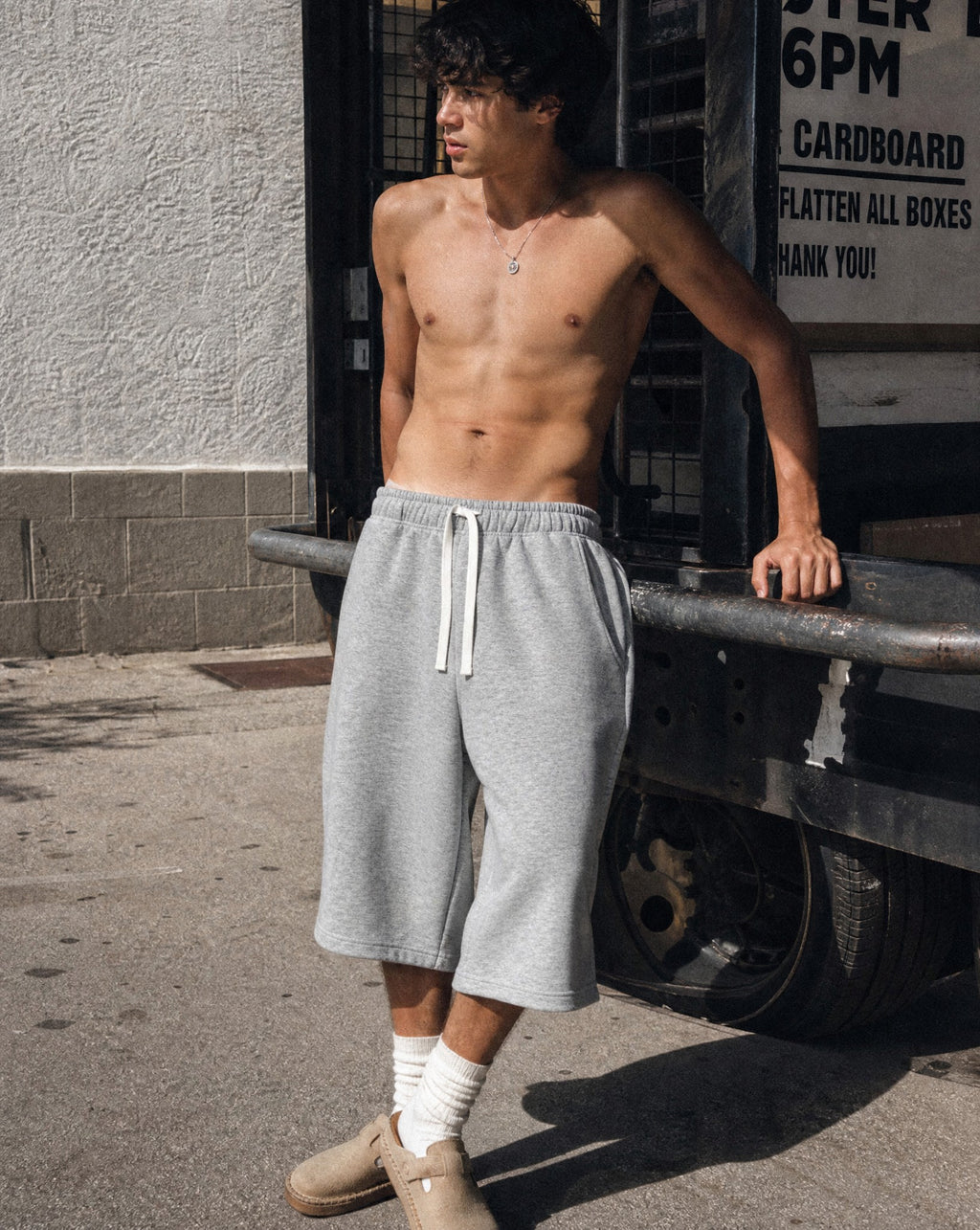 CORE 360 GSM 34 Leg Pants in Grey - Lifestyle Image