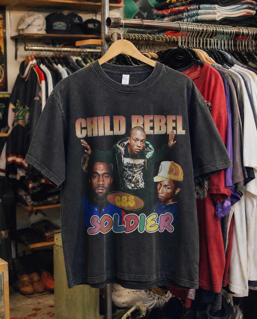 Child Rebel Soldier Tee