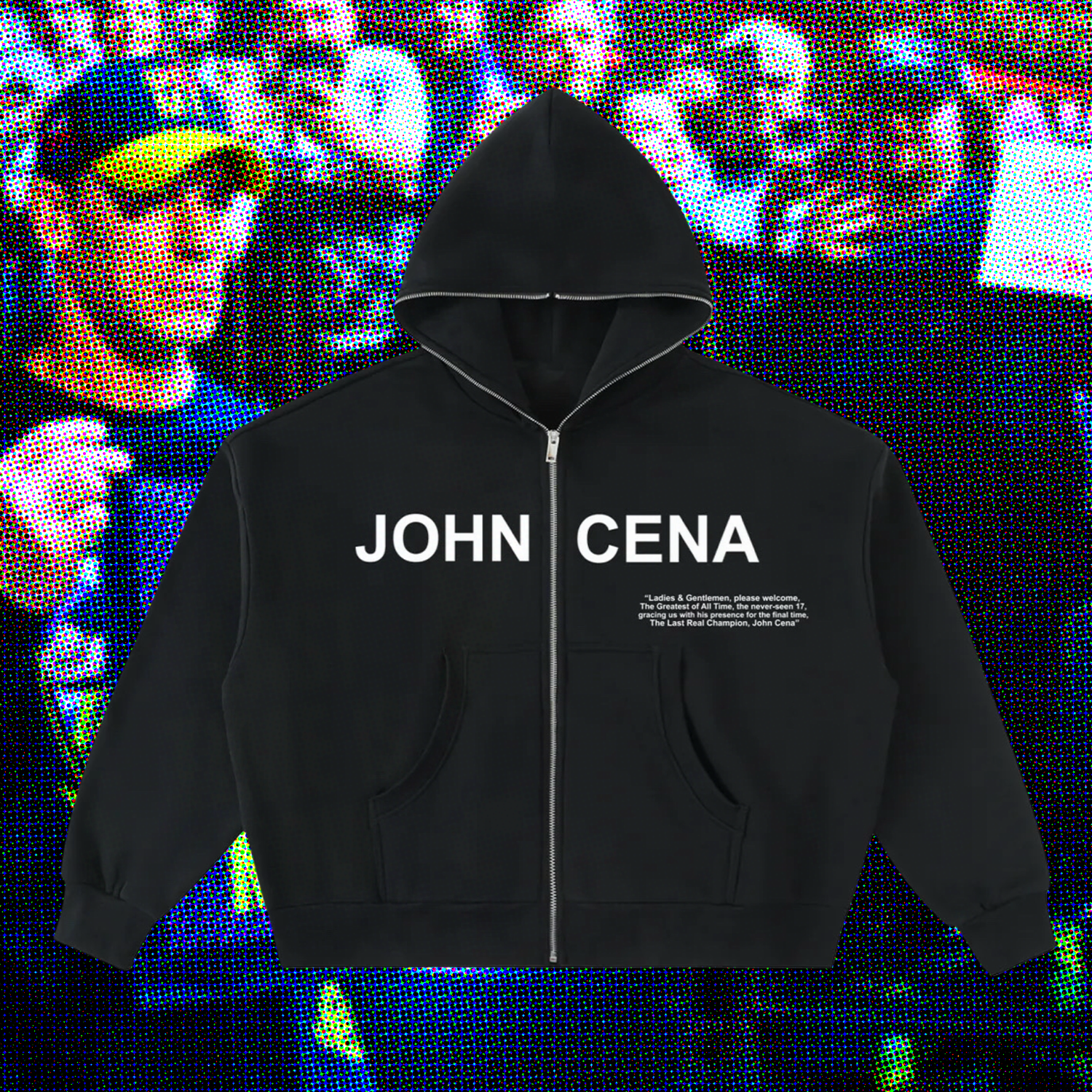 The Never Seen 17 Time Champion Full Zip Hoodie