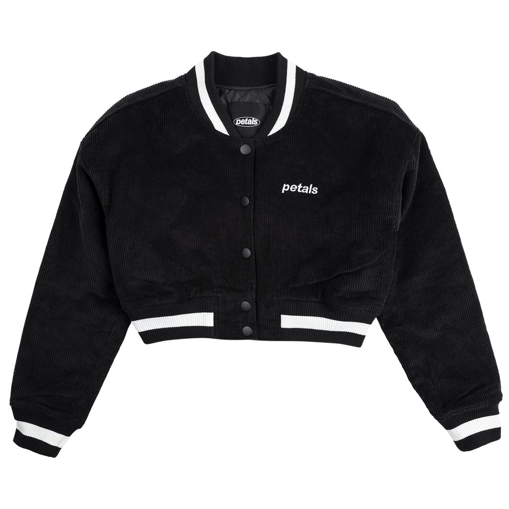 Billie Crop Varsity Jacket
